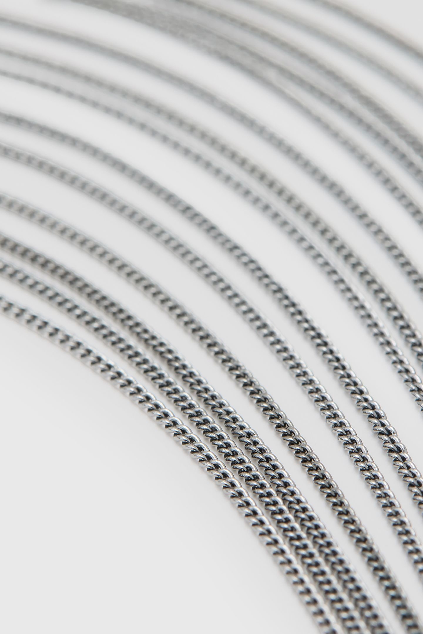 CORRINE L EARRINGS WARM SILVER MIX 4