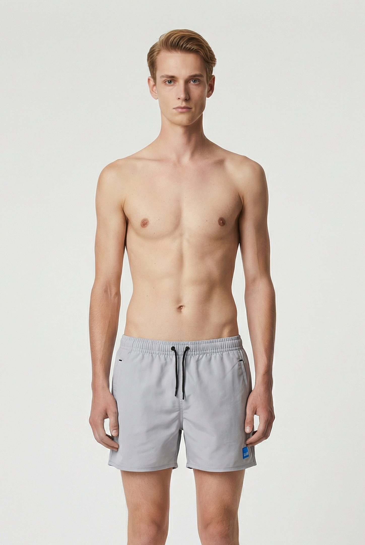 MEN'S ARENA TECH WOOL SHORT LIGHT GREY 1