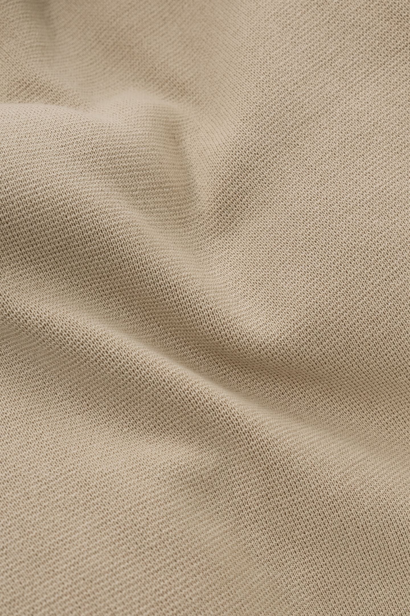 SHORT BEIGE KNITTED CARDIGAN WITH ENGRAVED BUTTONS 7