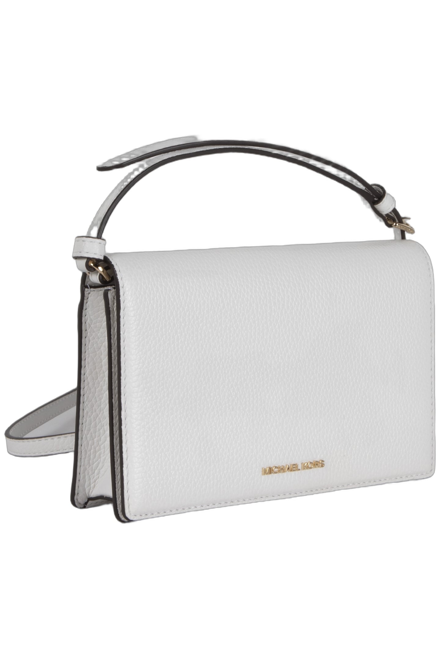 MEDIUM FLAP CROSSBODY BAG OPTIC WHITE 3