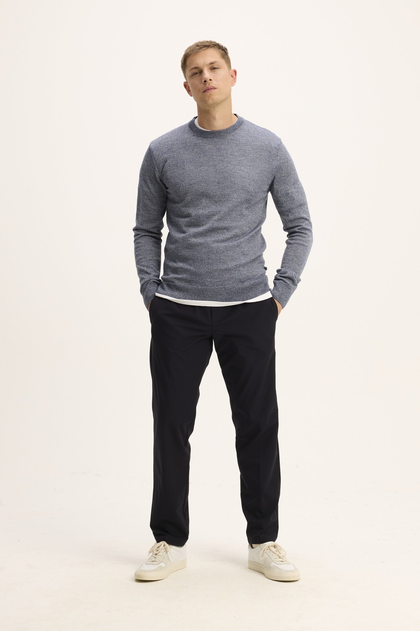 KLOGO KNITWEAR DENIM BLUE 1