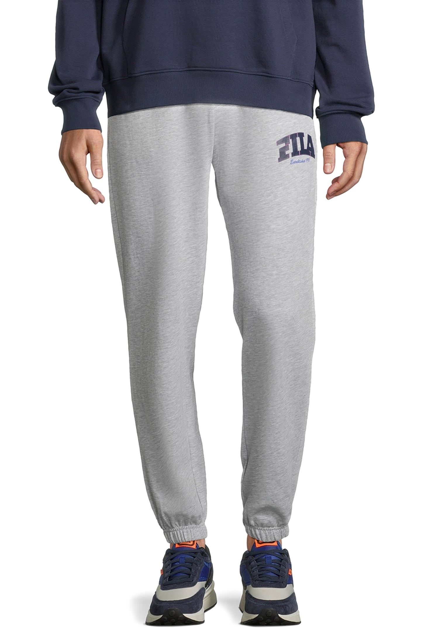 LANDEN SWEAT PANTS LIGHT GREY MELANGE 2