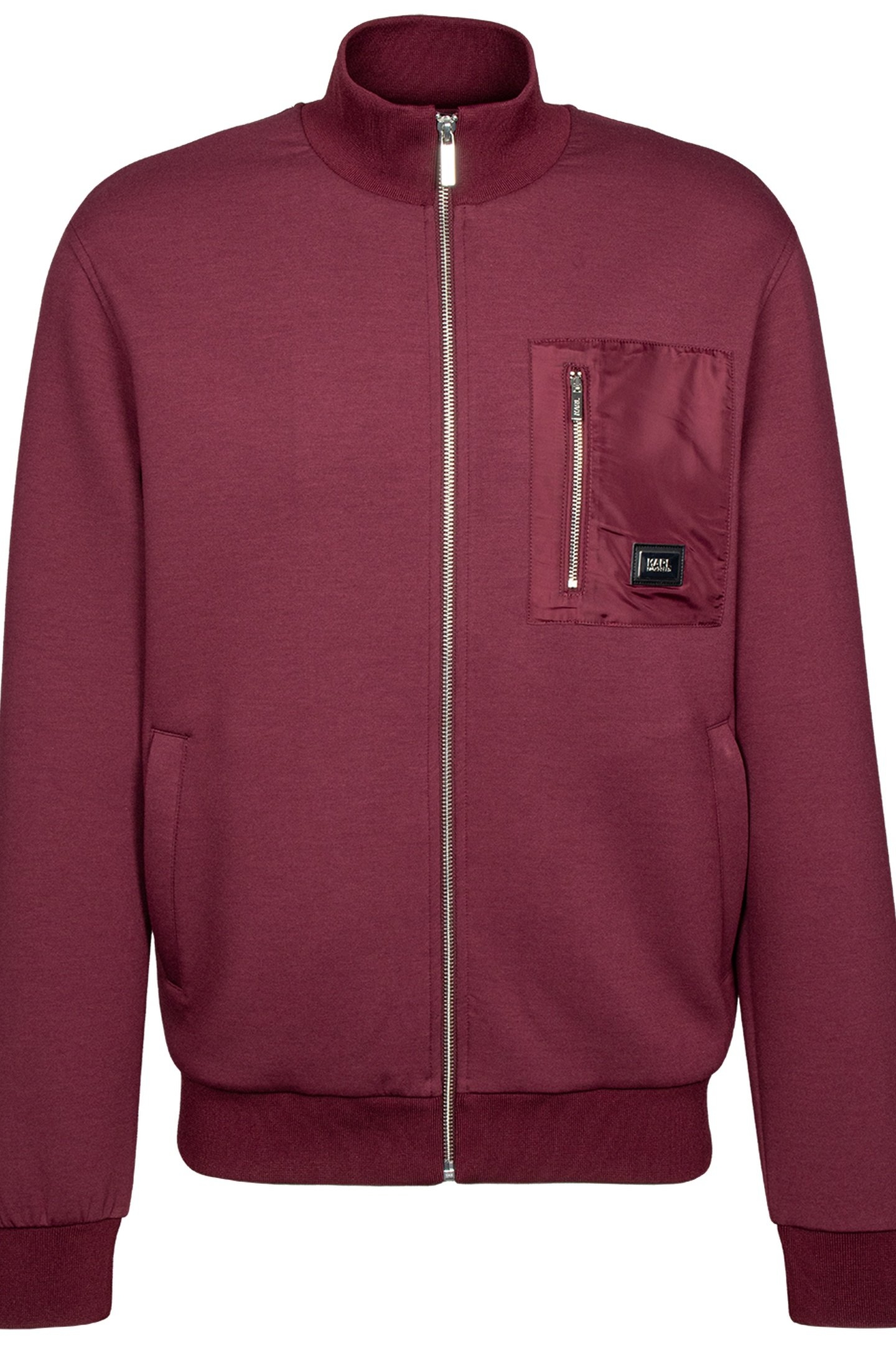 MERLOT SWEAT ZIP JACKET 4
