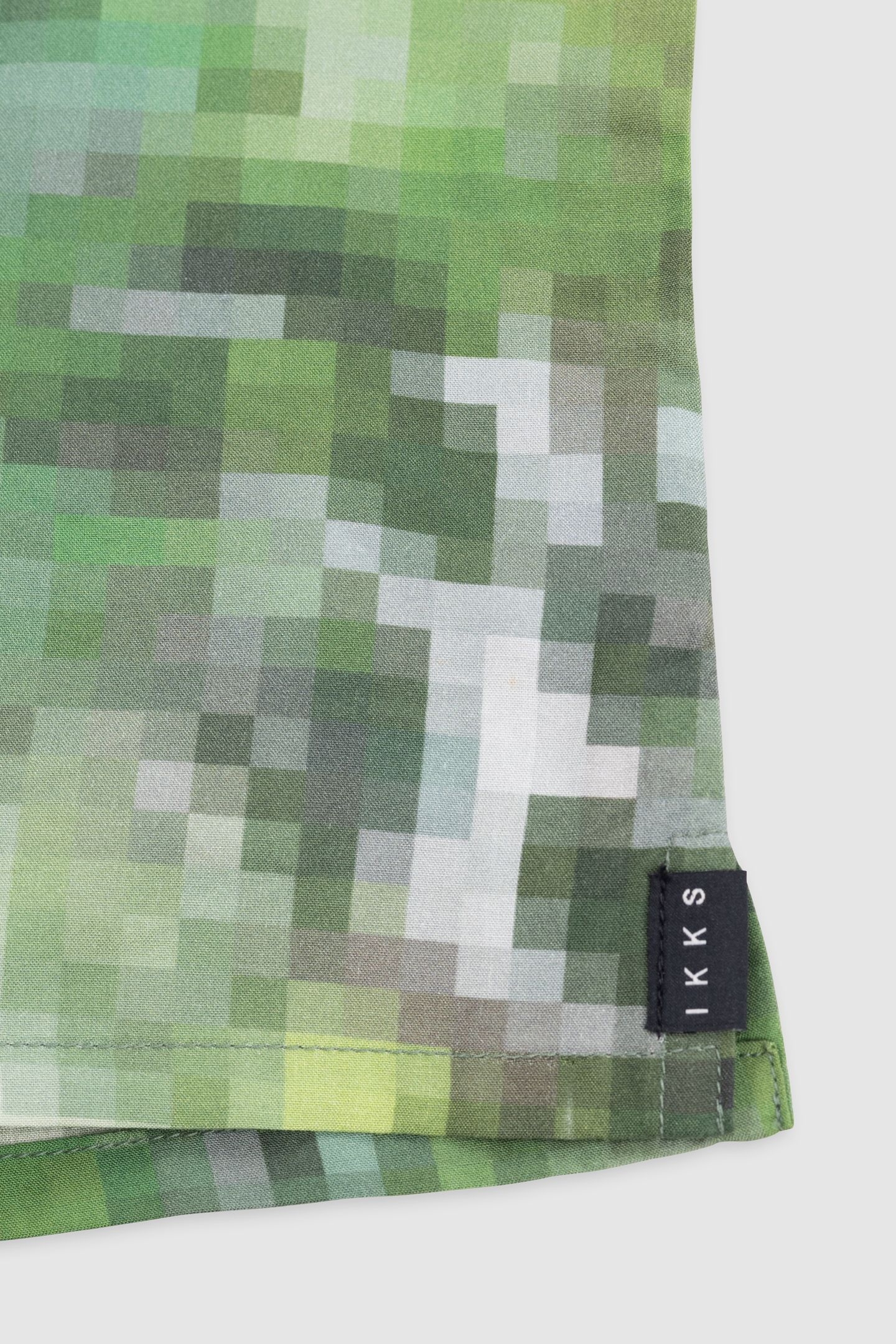KHAKI SHIRT WITH PIXELATED CAMOUFLAGE PRINT 4
