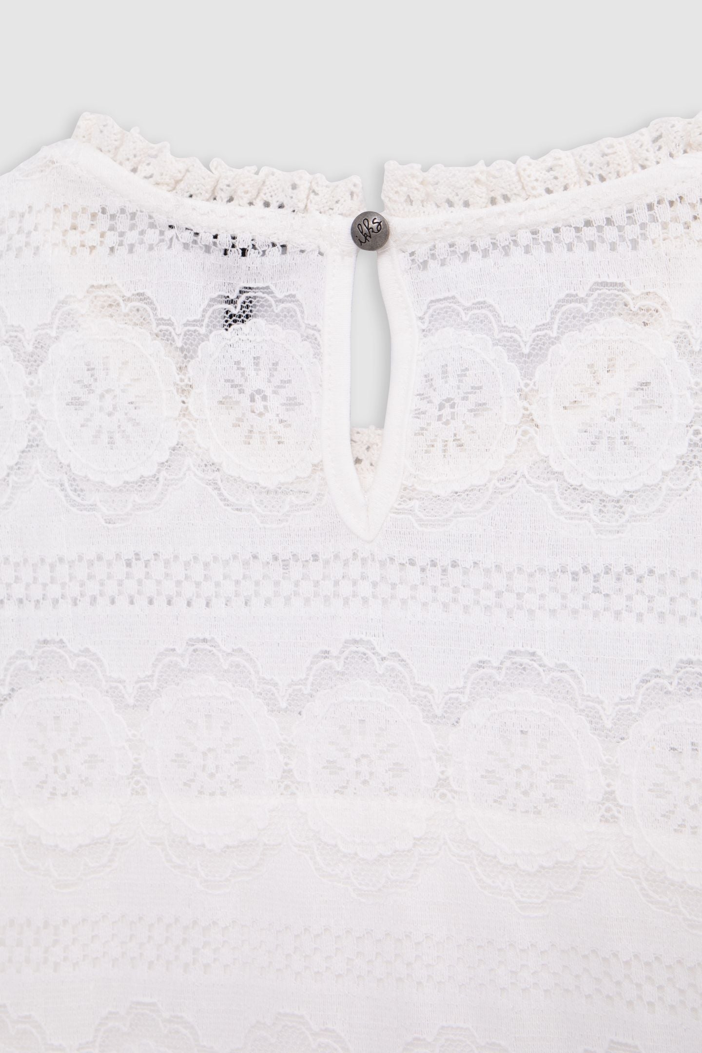 GIRL'S ECRU LACE BLOUSE 5