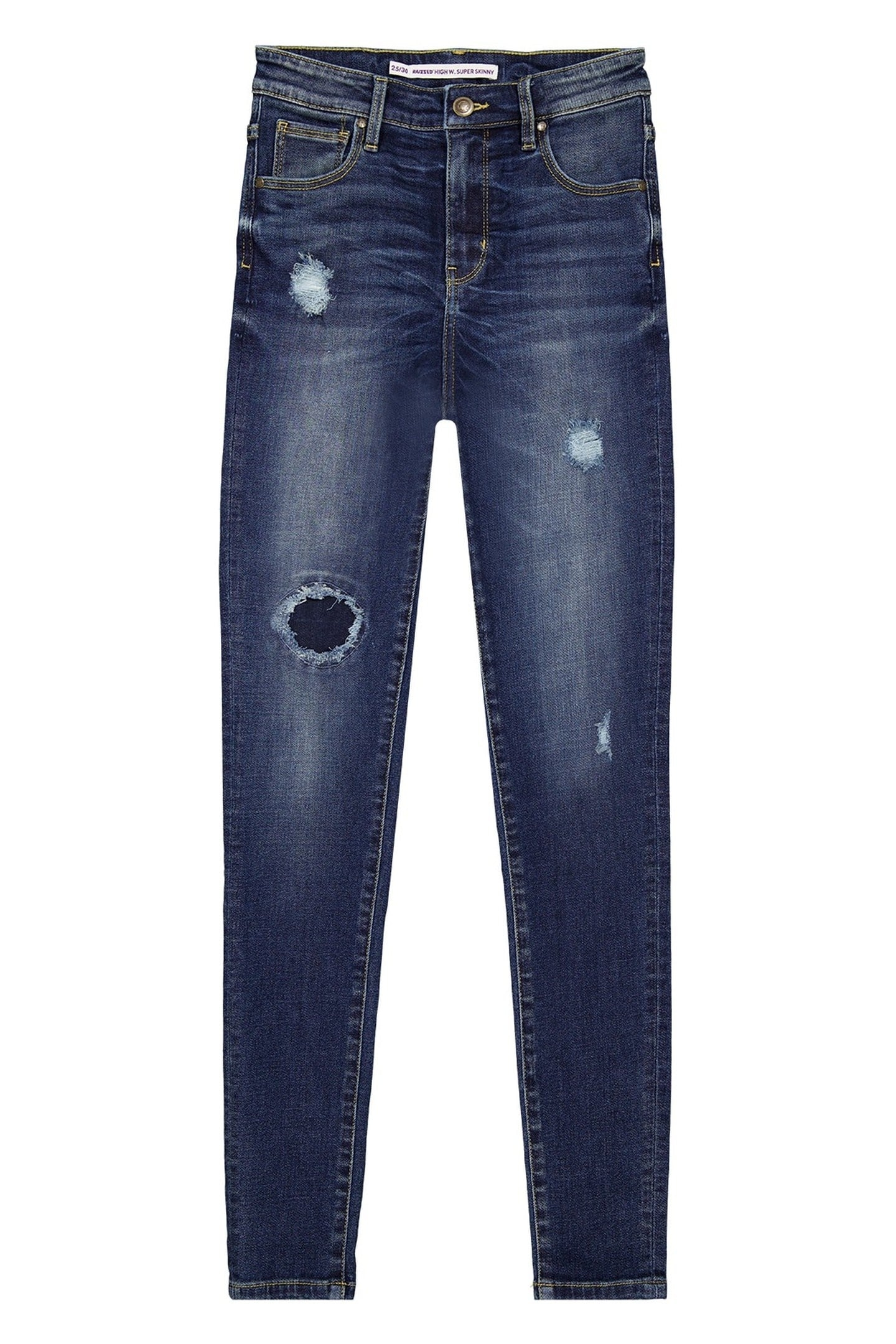 BLOSSOM SUPER SKINNY JEANS DARK BLUE STONE 2