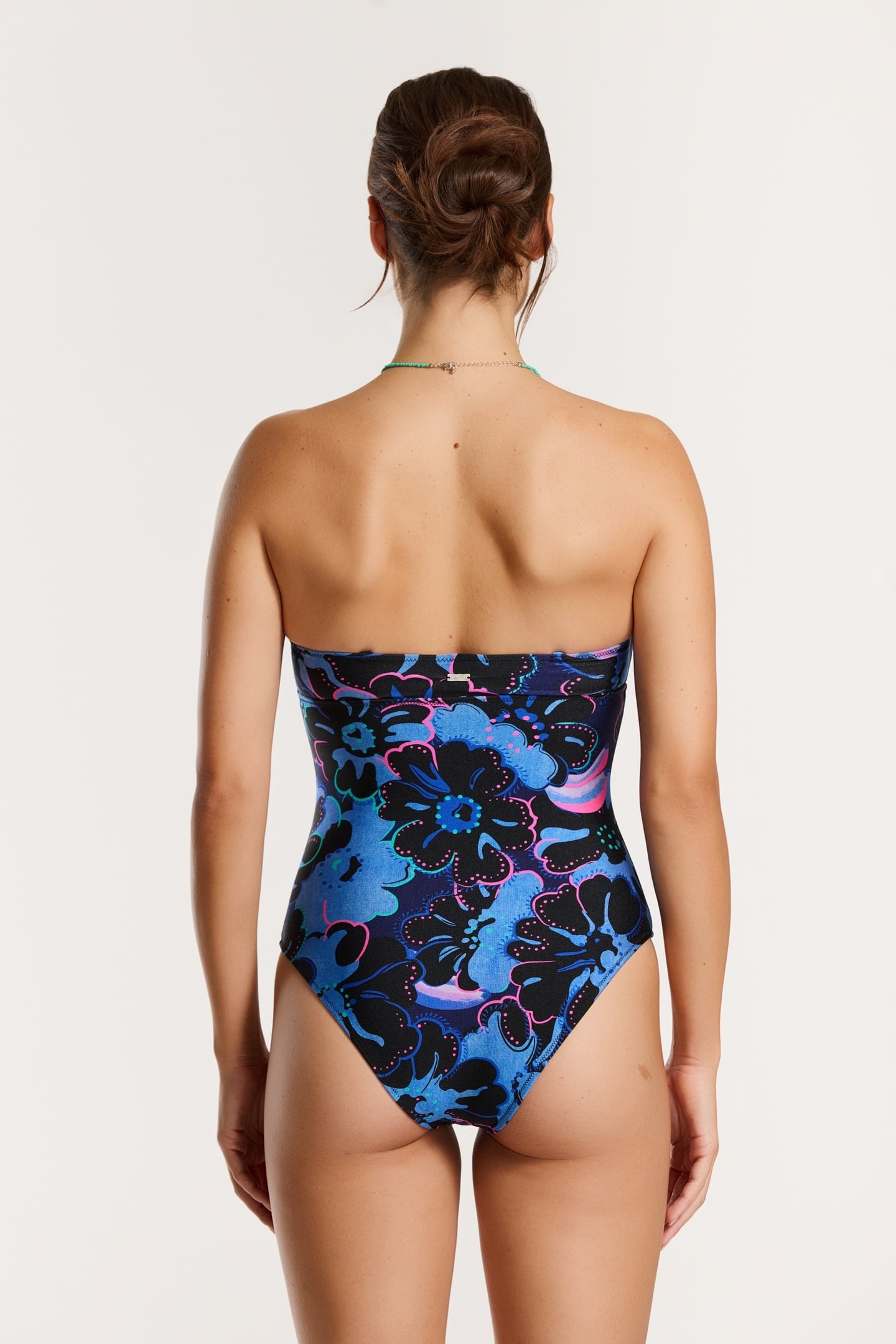 ZIA SWIMSUIT BOTANIC PASSIFLORA BLUE BOTANIC PASSIFLORA 5