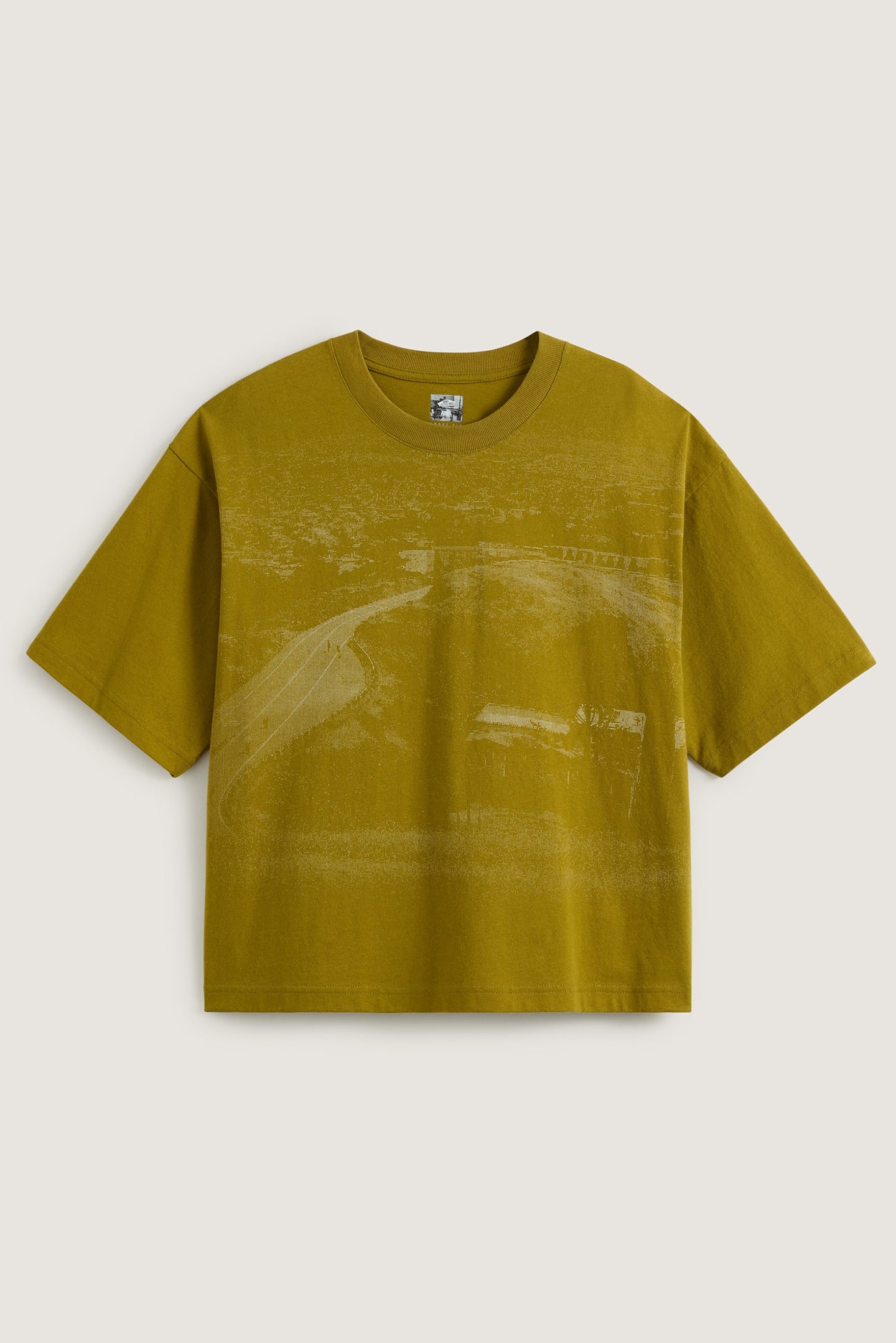 SKATE ATIBA HAZE HILLZ BOMB SHORT SS TEE BURNT GOLD 1