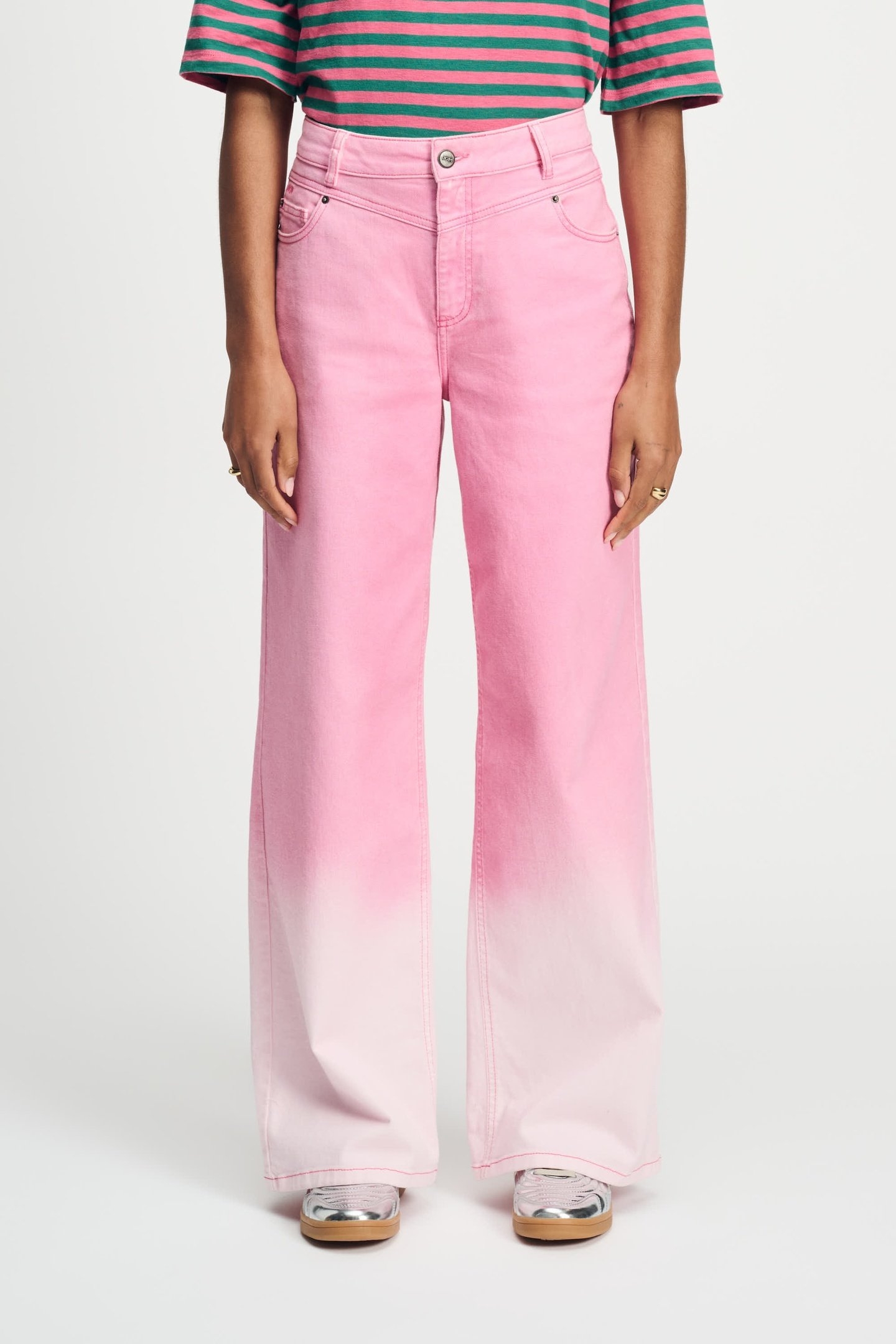 JEANS - GRADIENT RASPBERRY PINK 1
