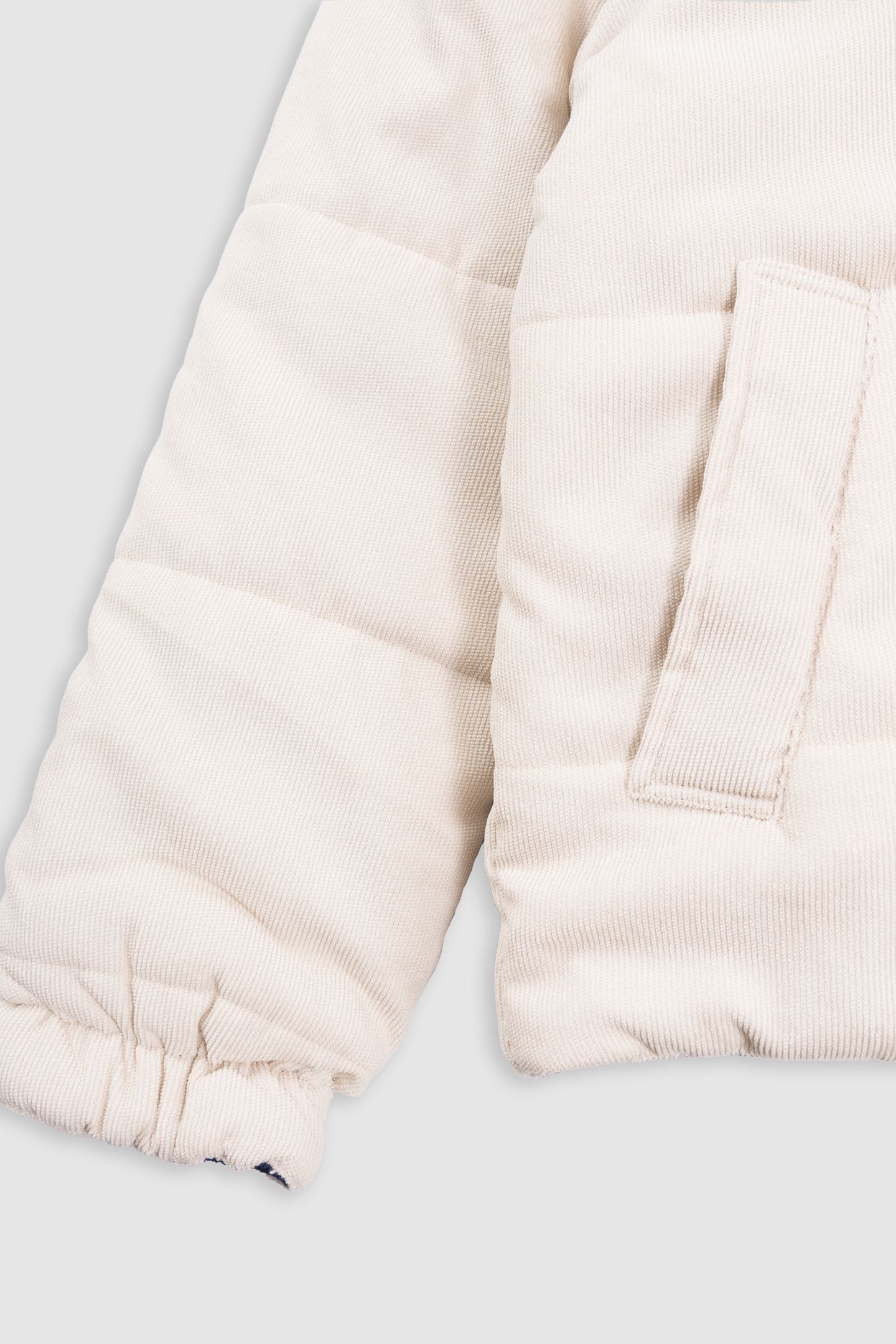 REVERSIBLE BLUE AND ECRU PADDED JACKET 6