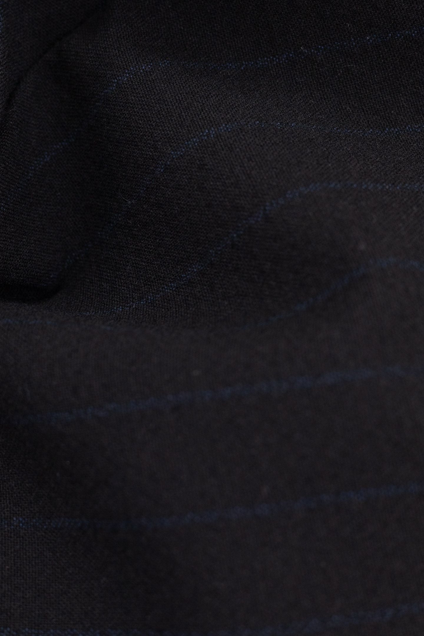 BLACK SUIT TROUSERS WITH BLUE PINSTRIPES BLACK 7