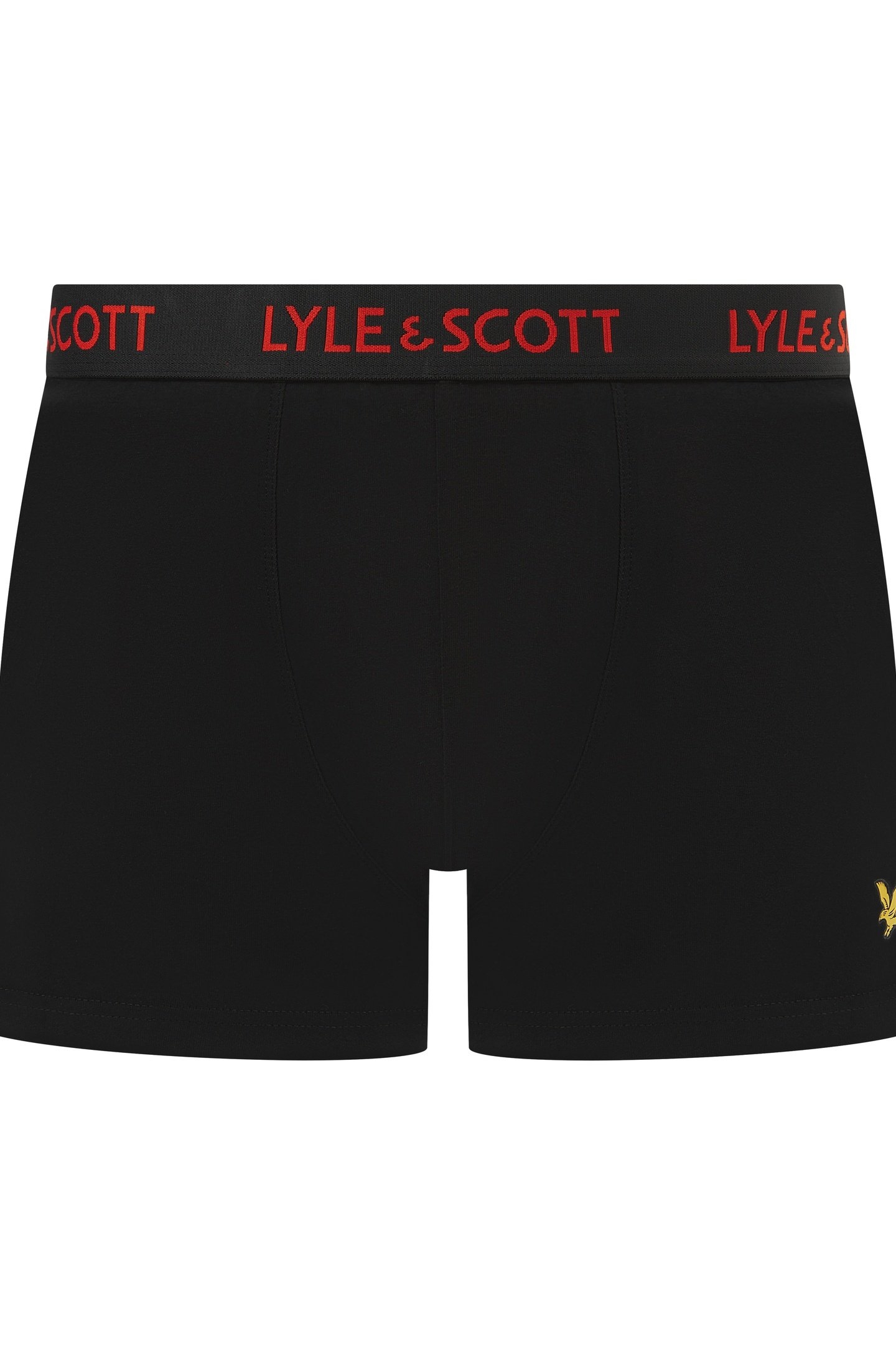 BARCLAY 3 PACK UNDERWEAR BLACK MULTI WAISTBAND TEXT 4