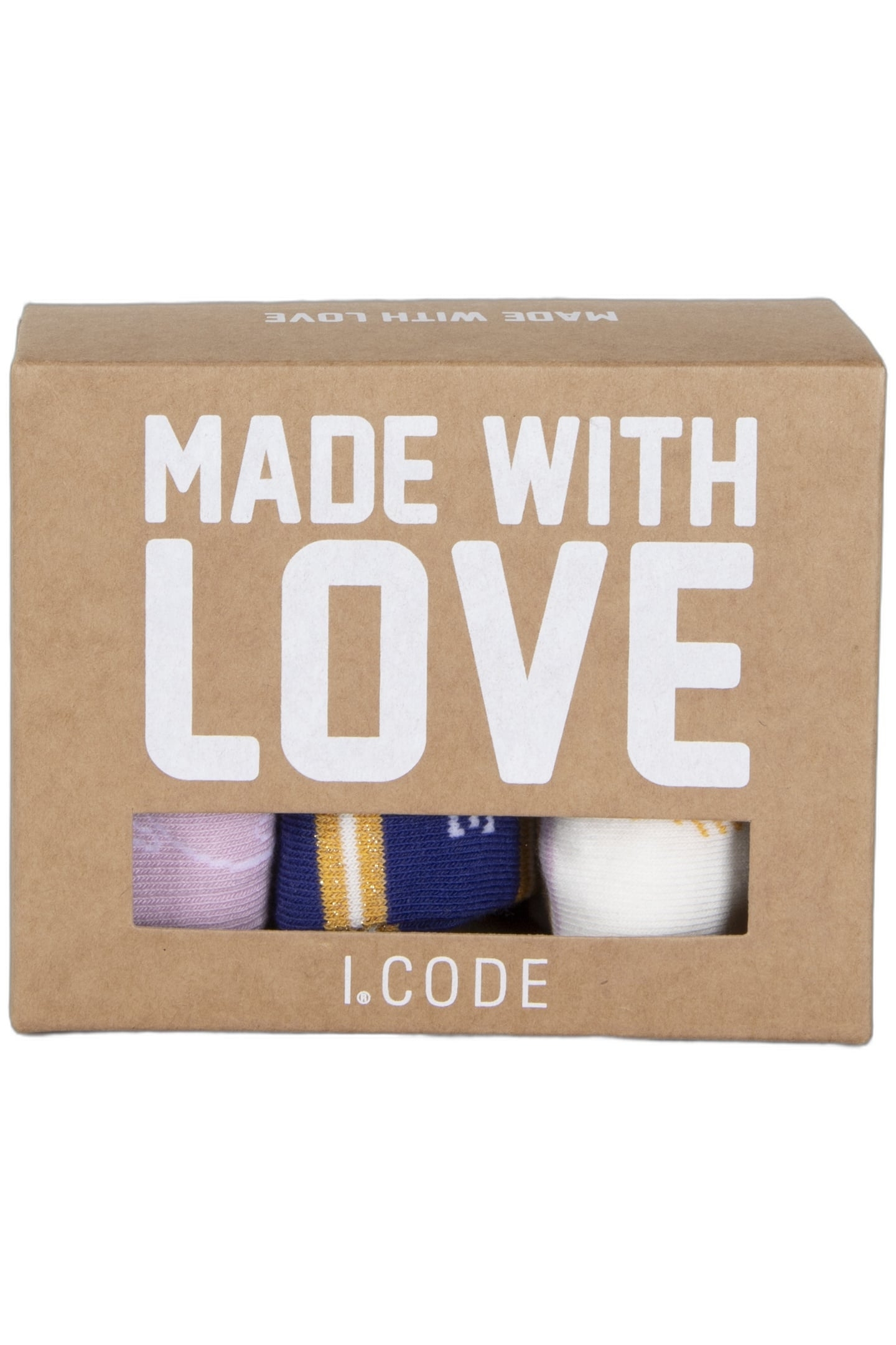 WHITE, BLUE, AND LILAC SOCKS INK 2