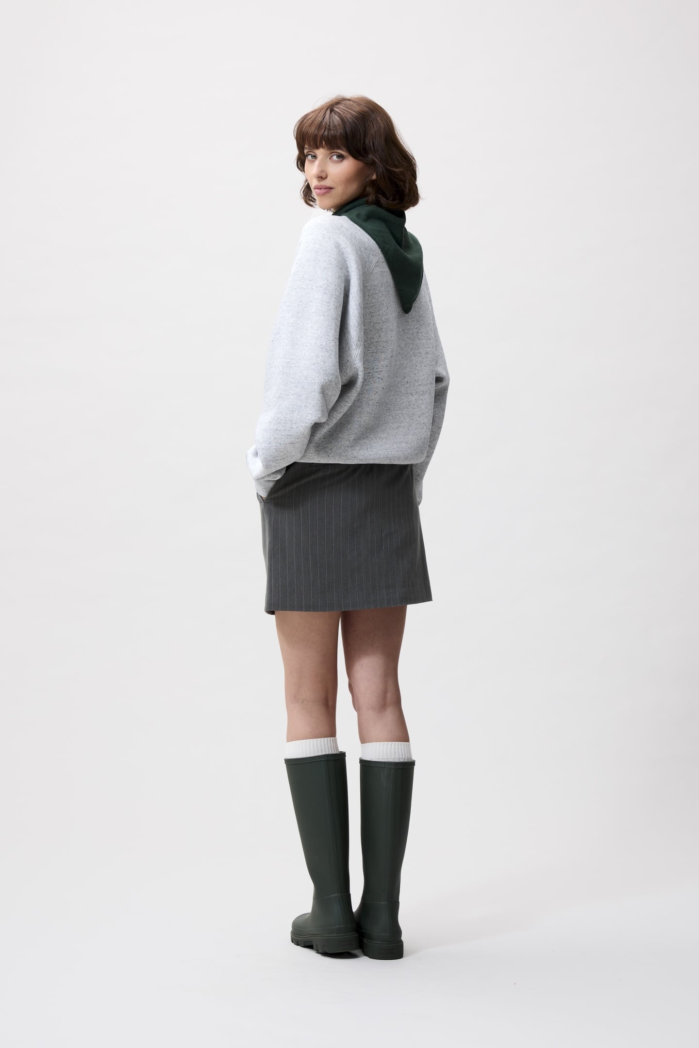 RAGLAN SWEATER GREY MELANGE 3