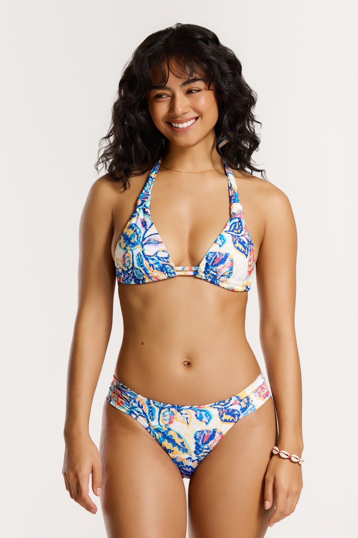 BIBI BIKINI SET BRUNCH FLOWER BLUE BRUNCH FLOWER 4