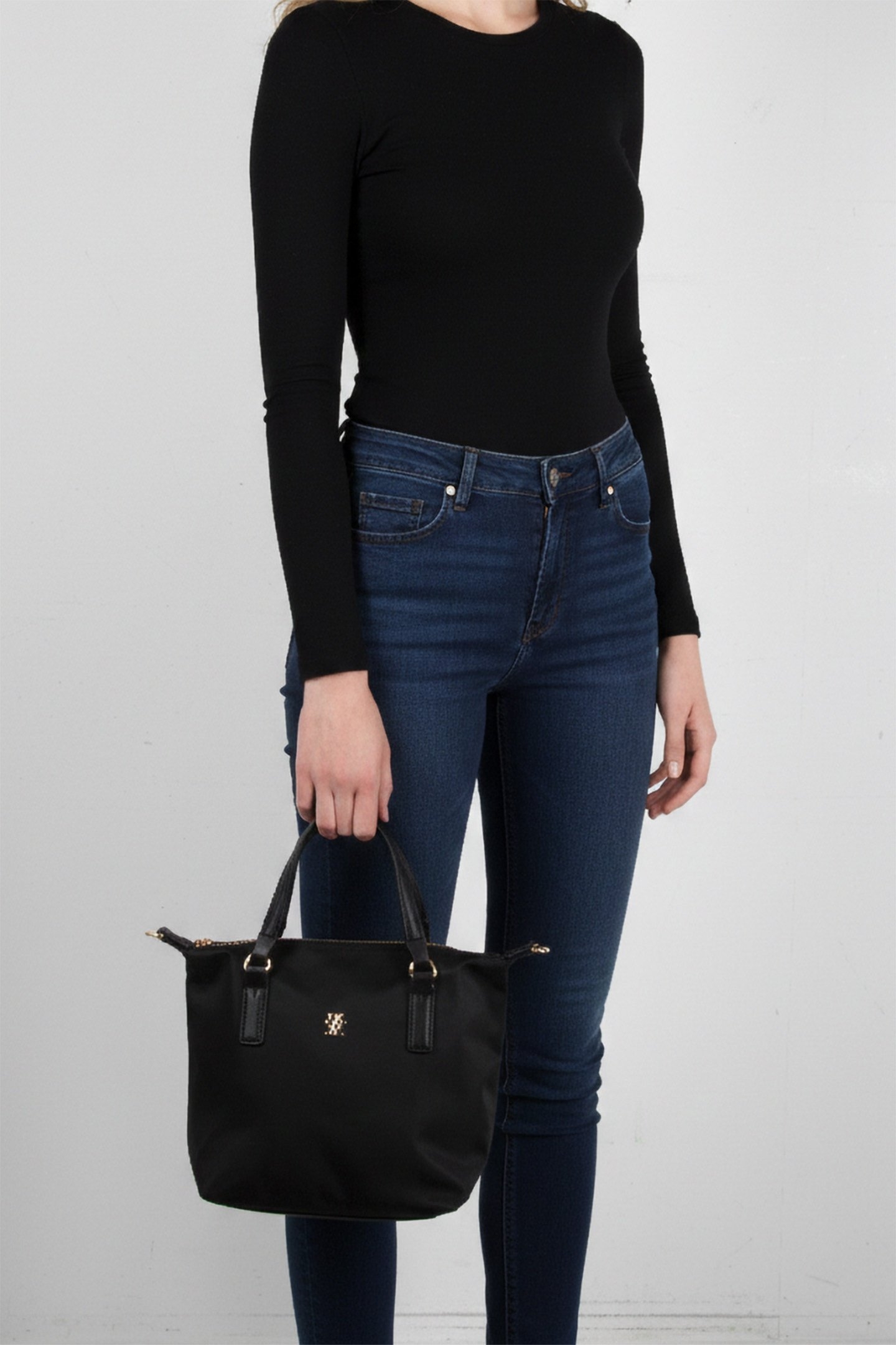 POPPY SMALL TOTE BLACK 2