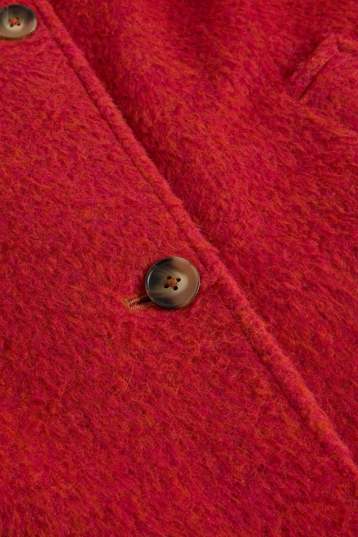 KELSEY WOOL BLEND COAT BRIGHT RED 4