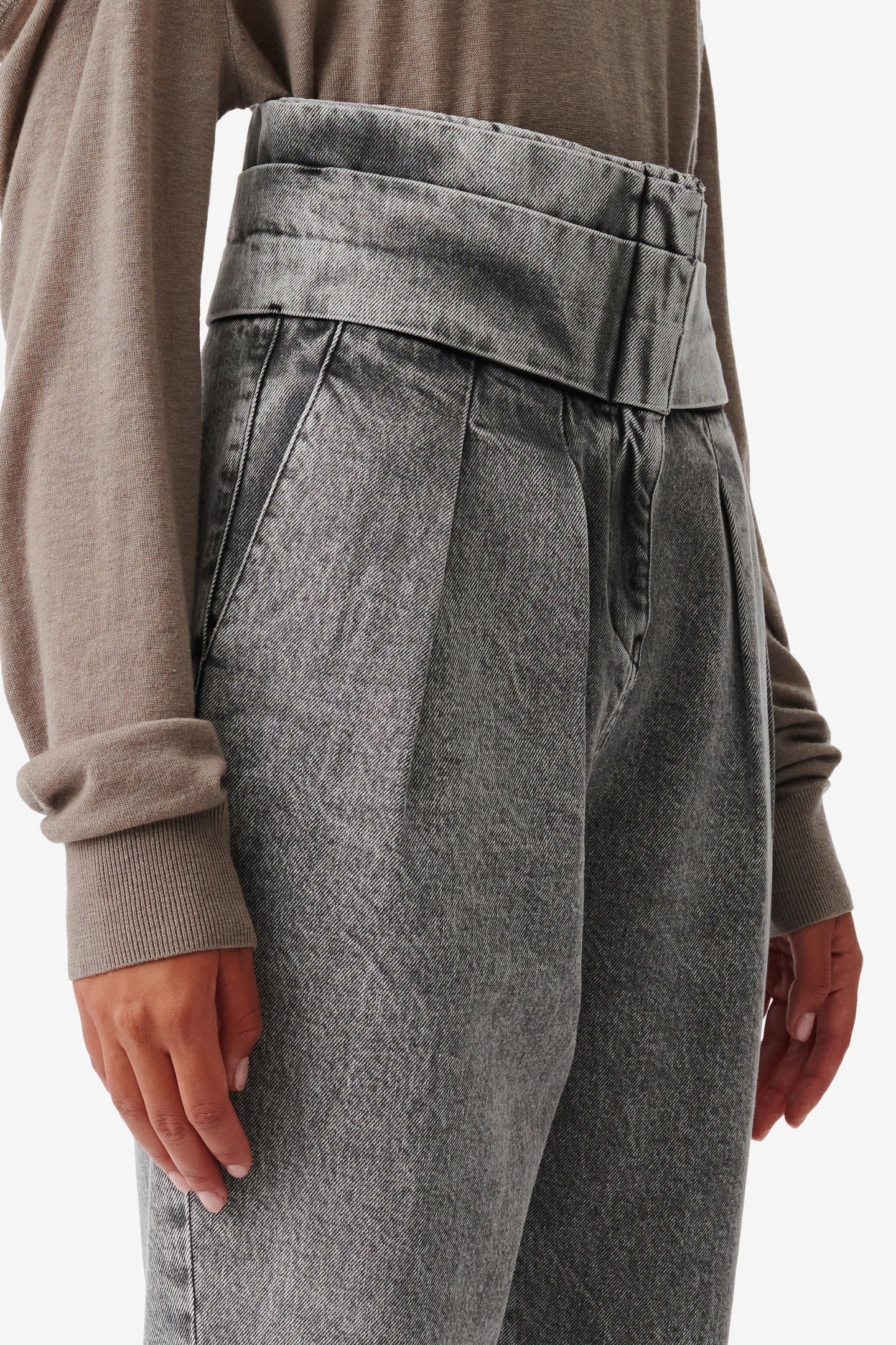 EMINI TROUSER SNOW BLACK 5