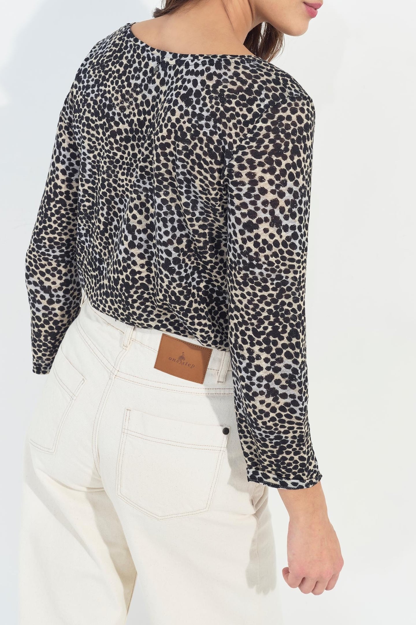 MAGNETIC - BLACK SUMMER CAMO PRINT KNIT T-SHIRT 5