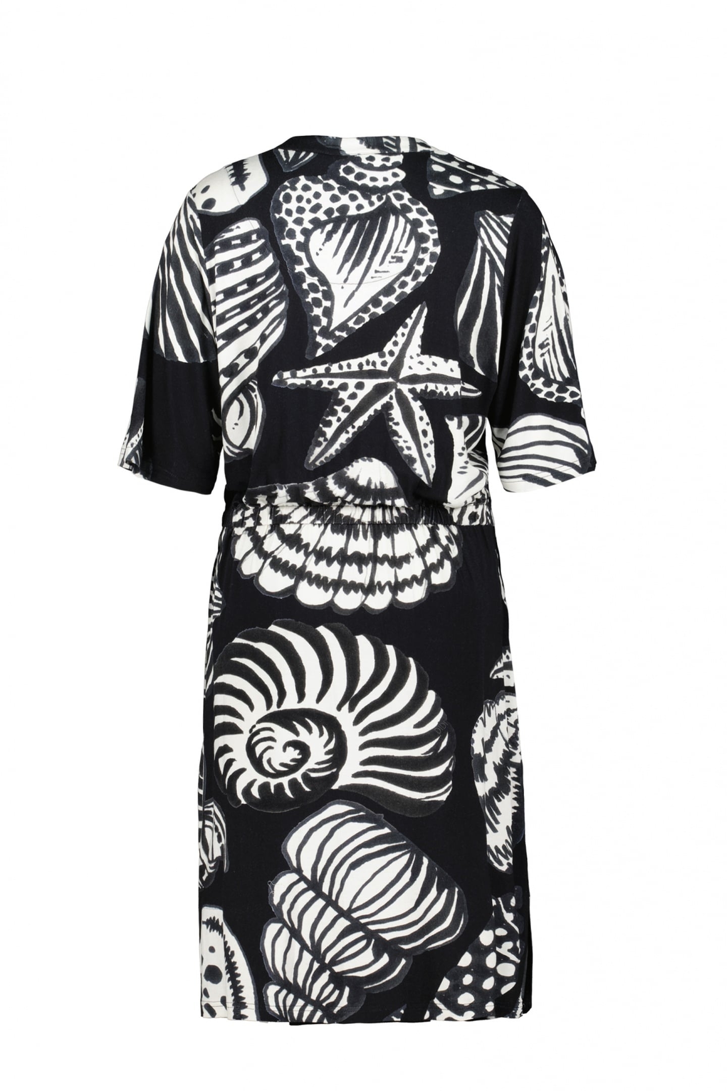 DRESS BAILY IN BLACK WITH SHELL SYMPHONY XXL PRINT 5