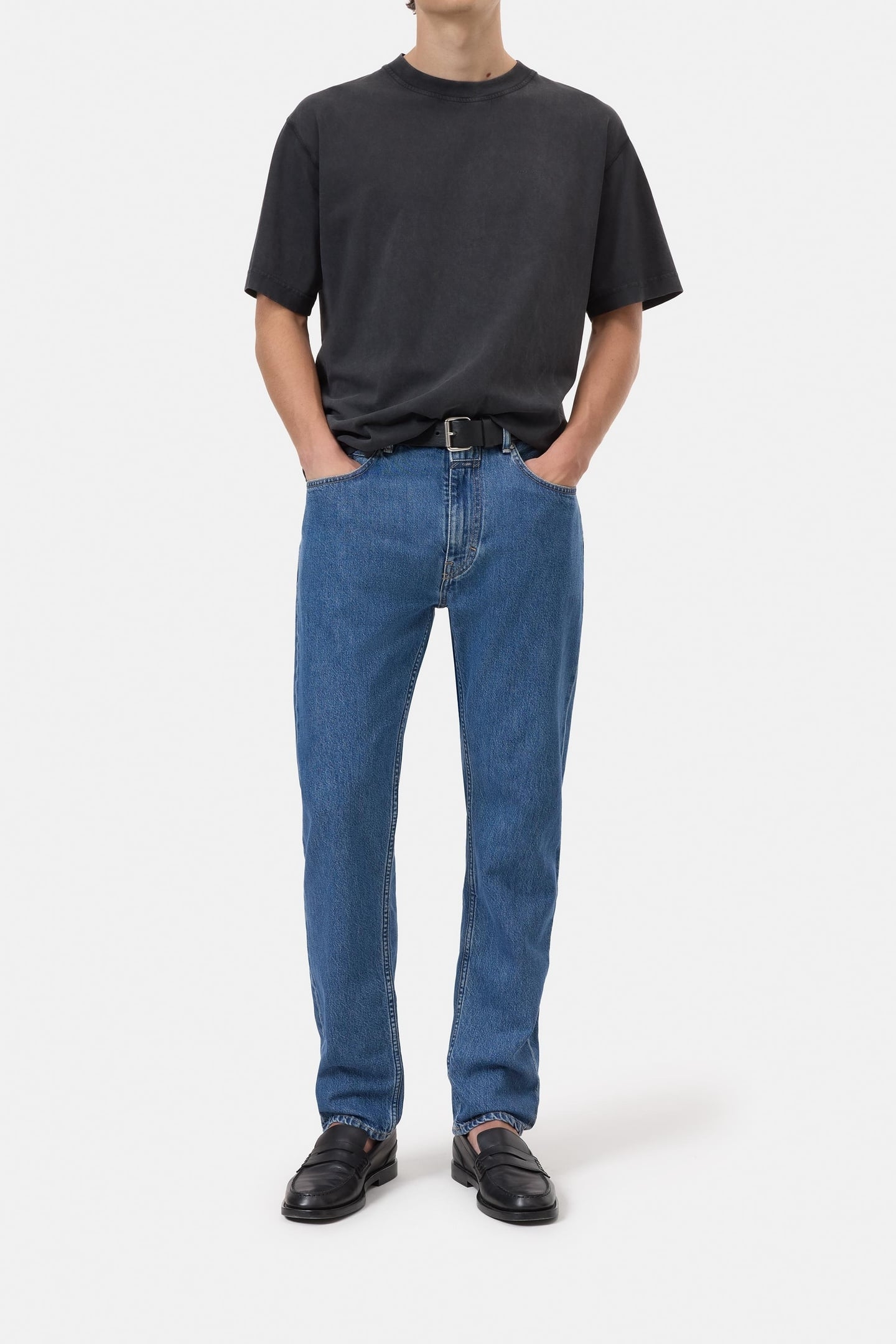 LOGO T-SHIRT T-SHIRTS BLACK 1