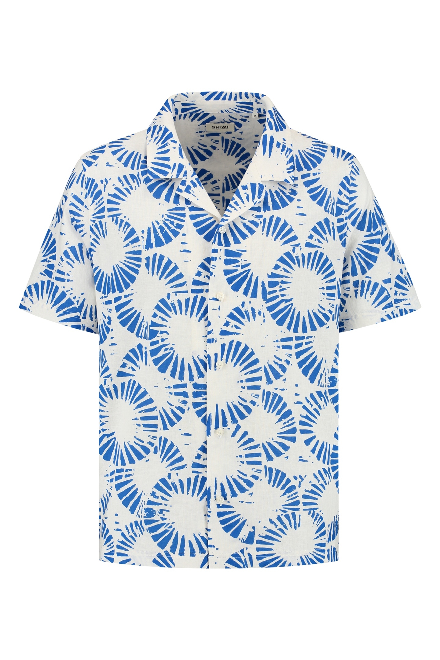 VIC SHORT SLEEVE SHIRT RIPPLE WHITE BLUE RIPPLE 5