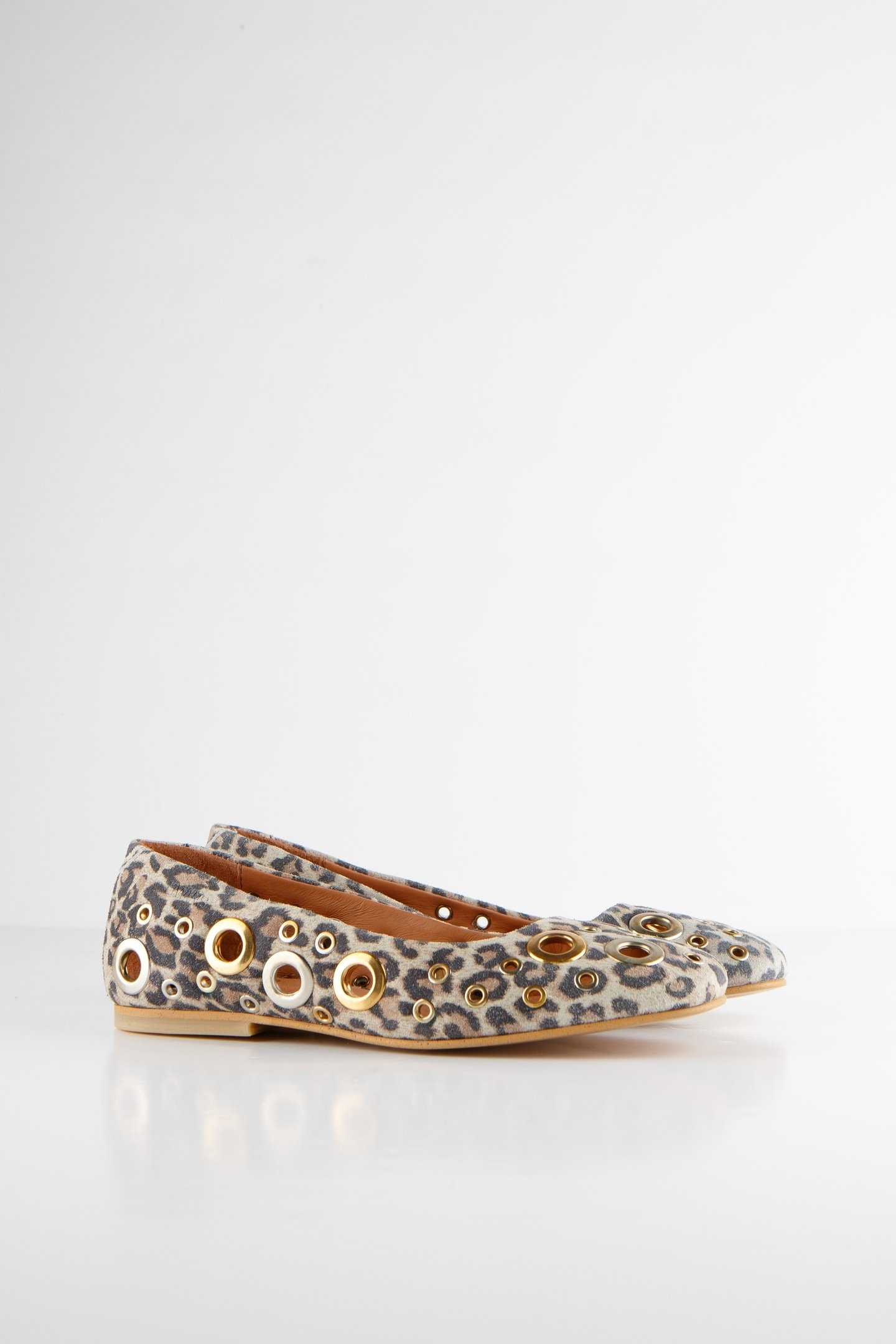 VENETO RINGS LEOPARD LOAFER SAND 2