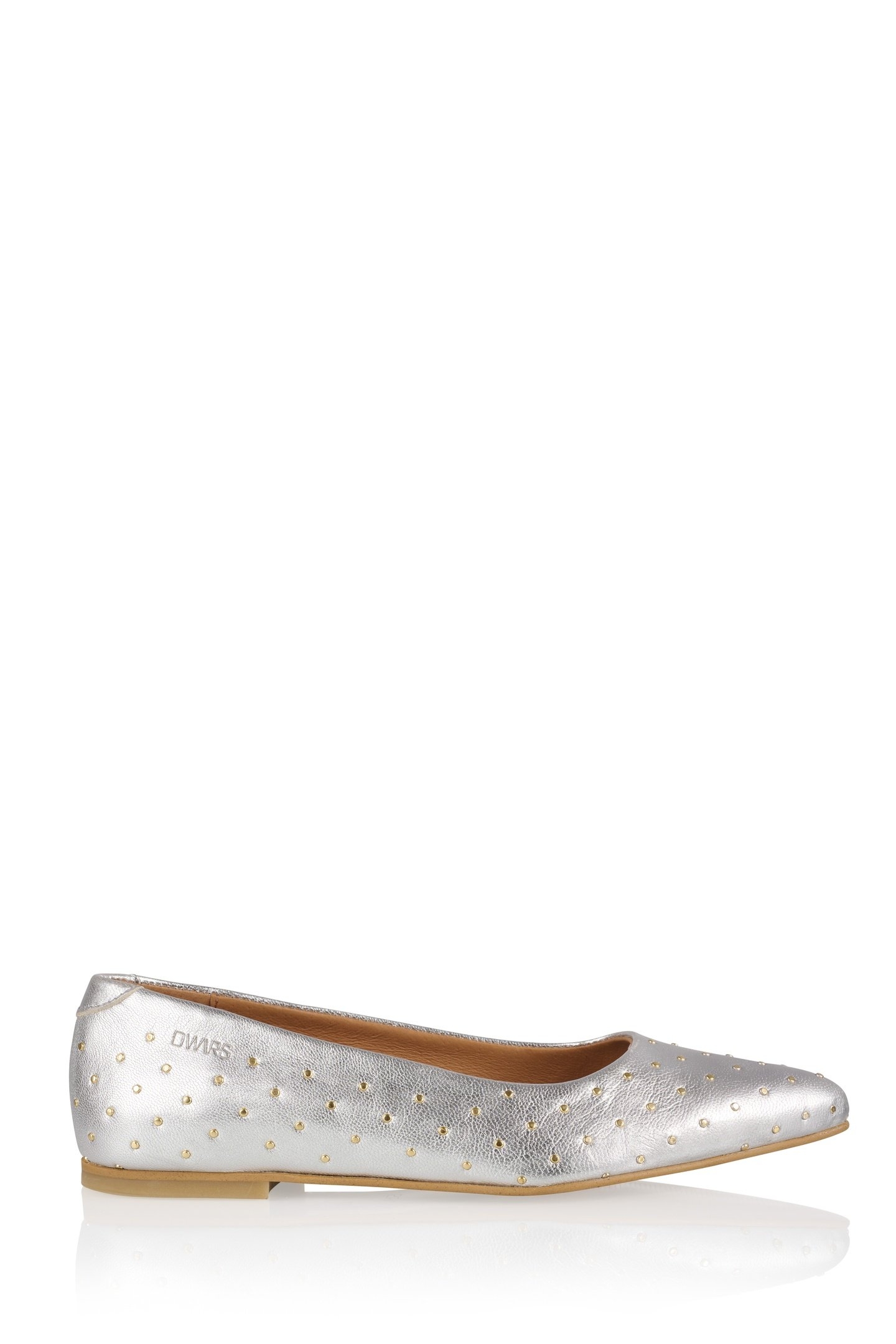 PORTO STUDS LOAFER SILVER 1