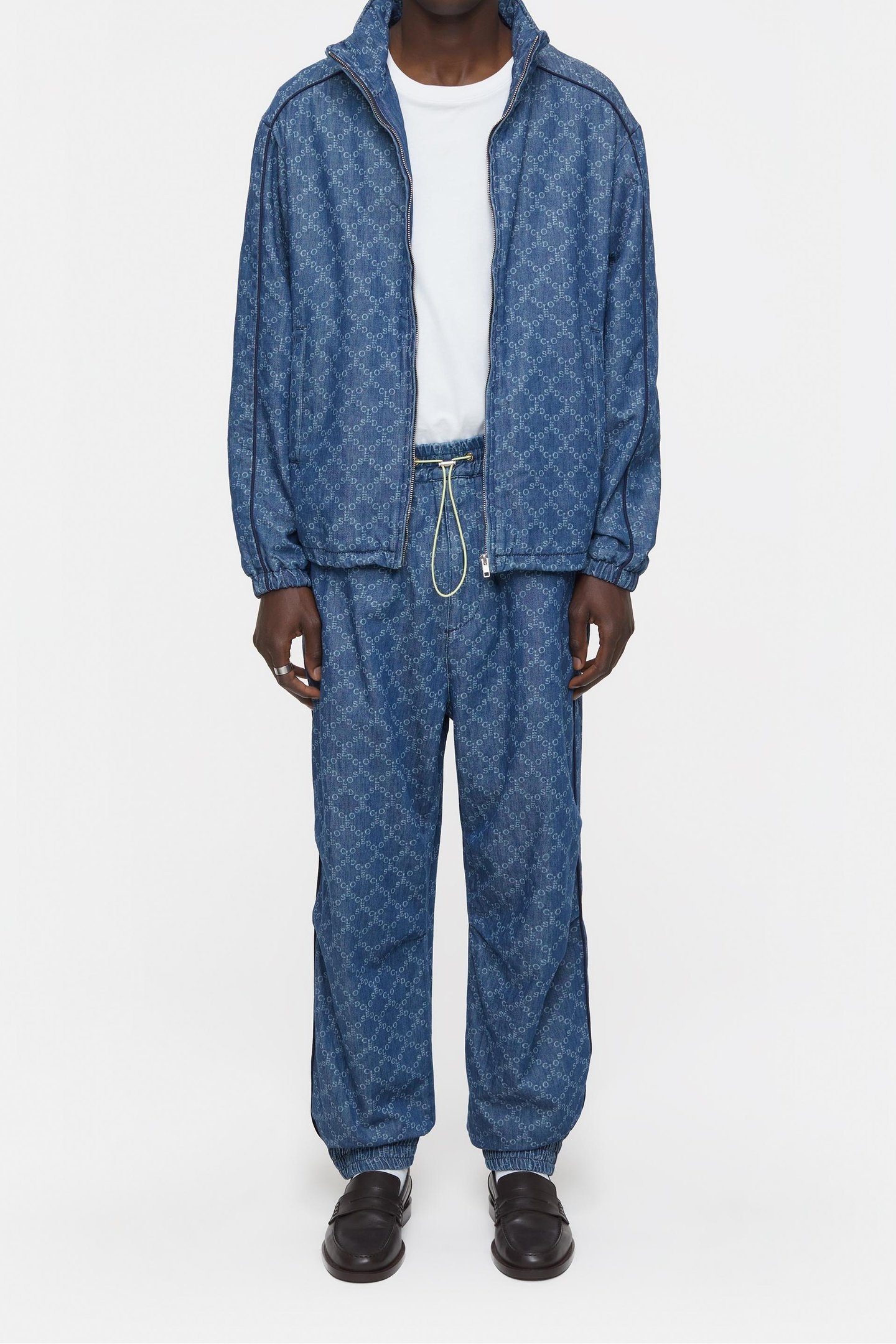 TRACK SUIT JACKET JACKETS & COATS MID BLUE 3