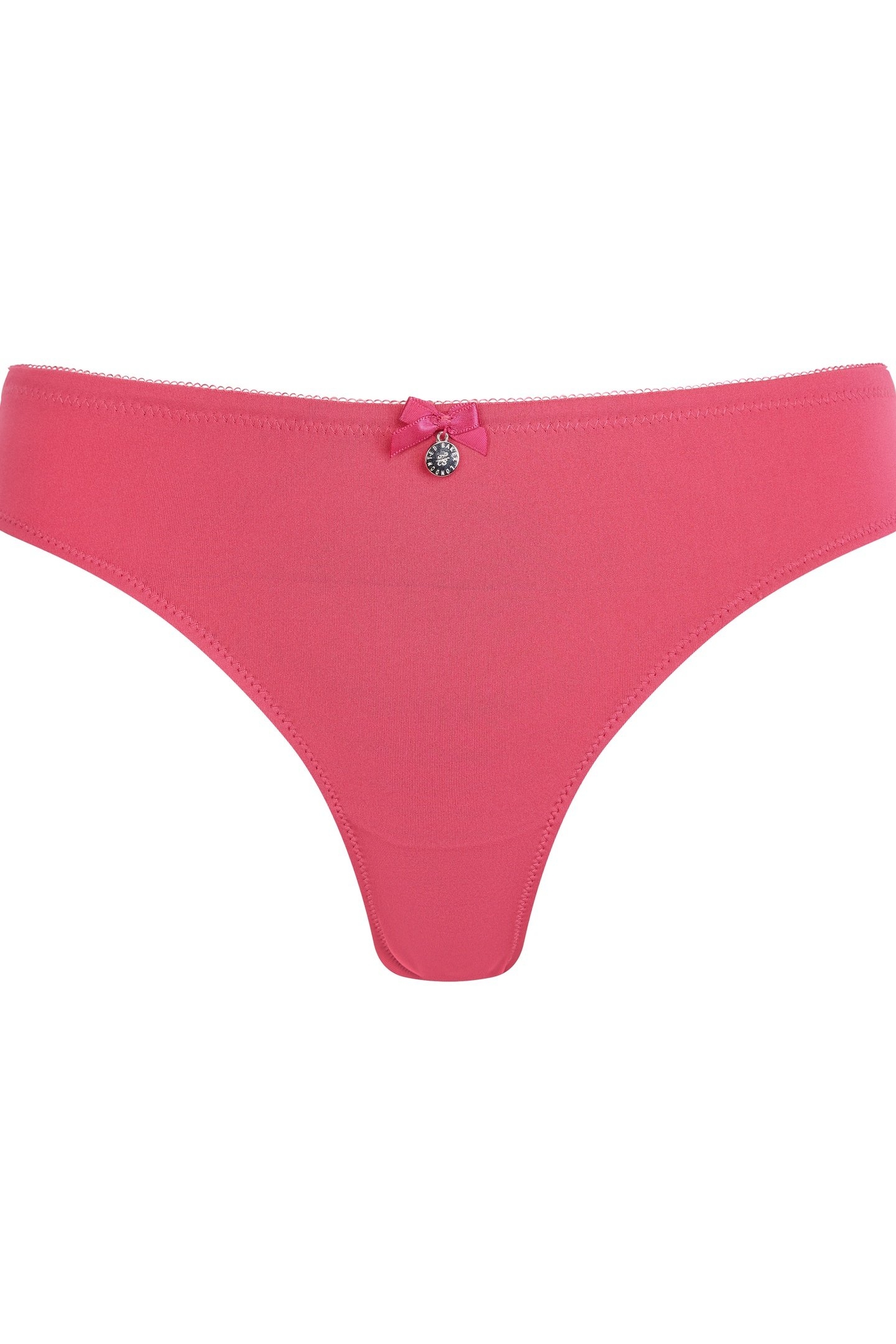 NELLY 3PK MESH AND LACE BRIEF CARMINE/ JET BLACK/CARMINE 4