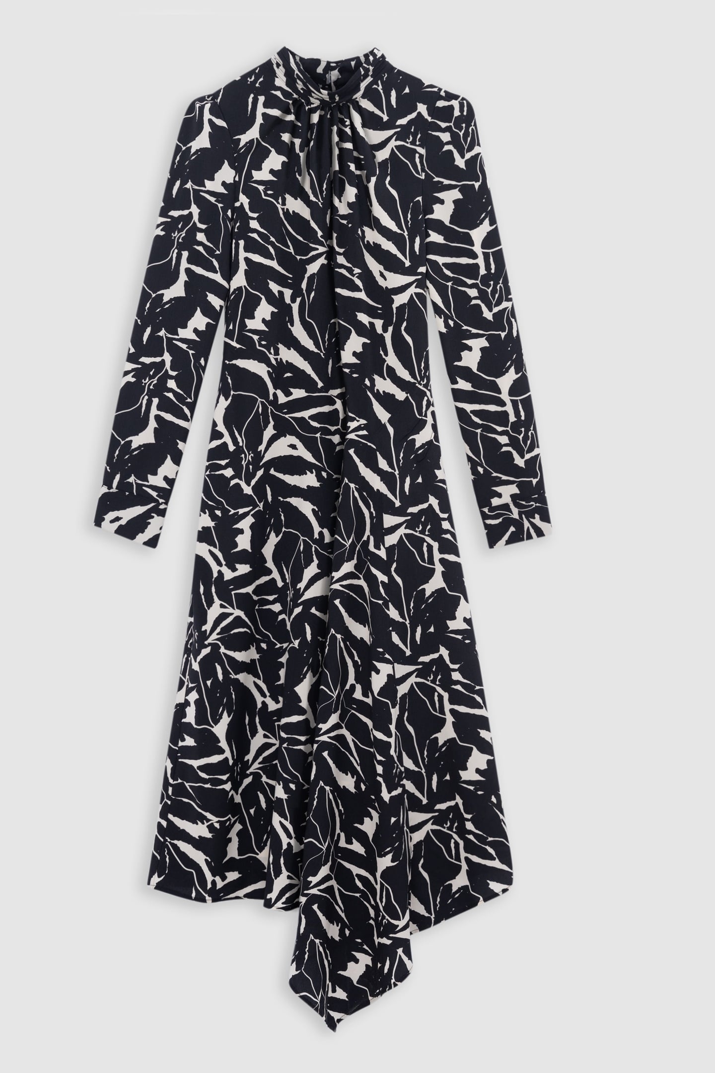 BLACK FLORAL ZEBRA PRINT DRESS 5