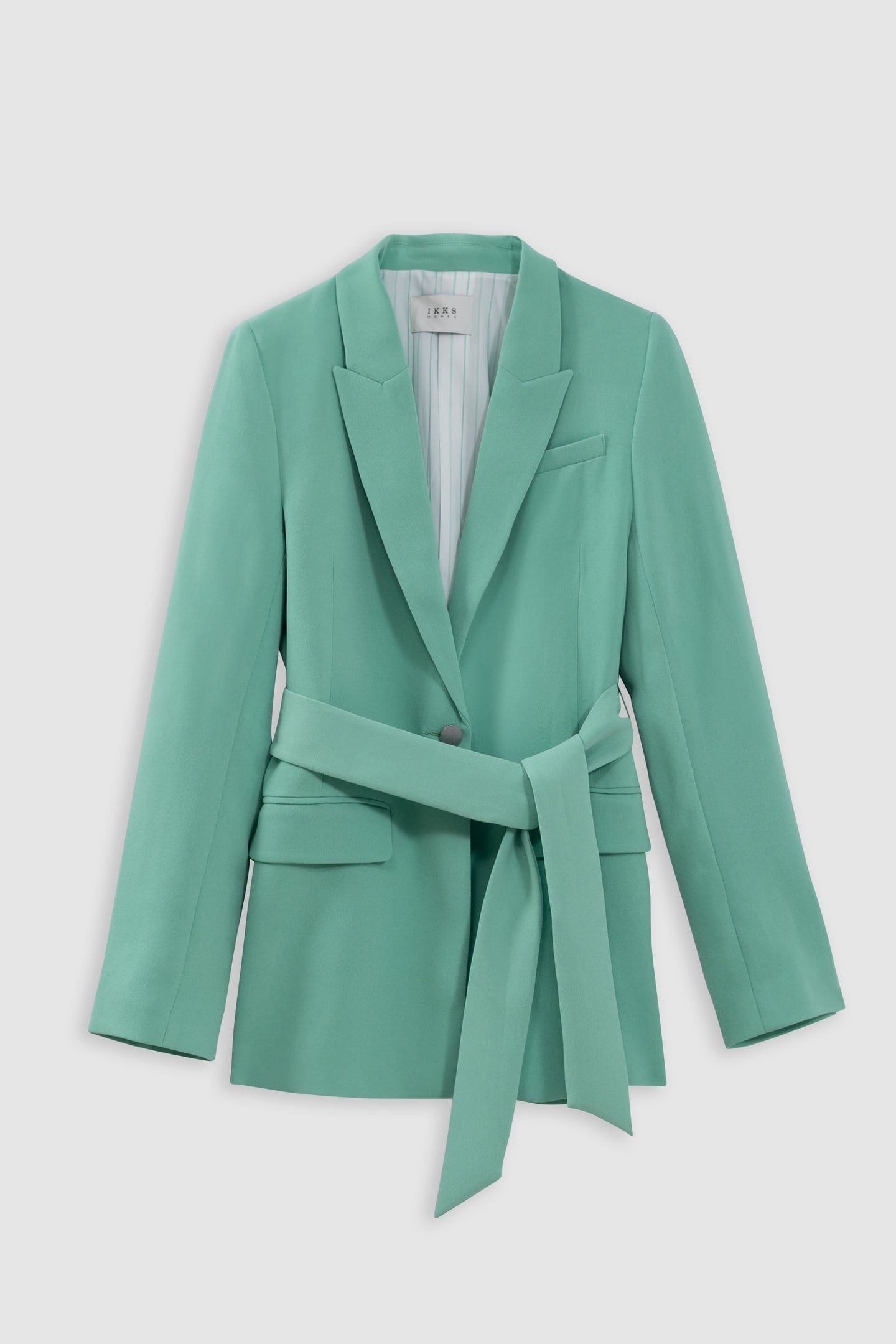 GREEN RECYCLED POLYESTER SUIT JACKET 5