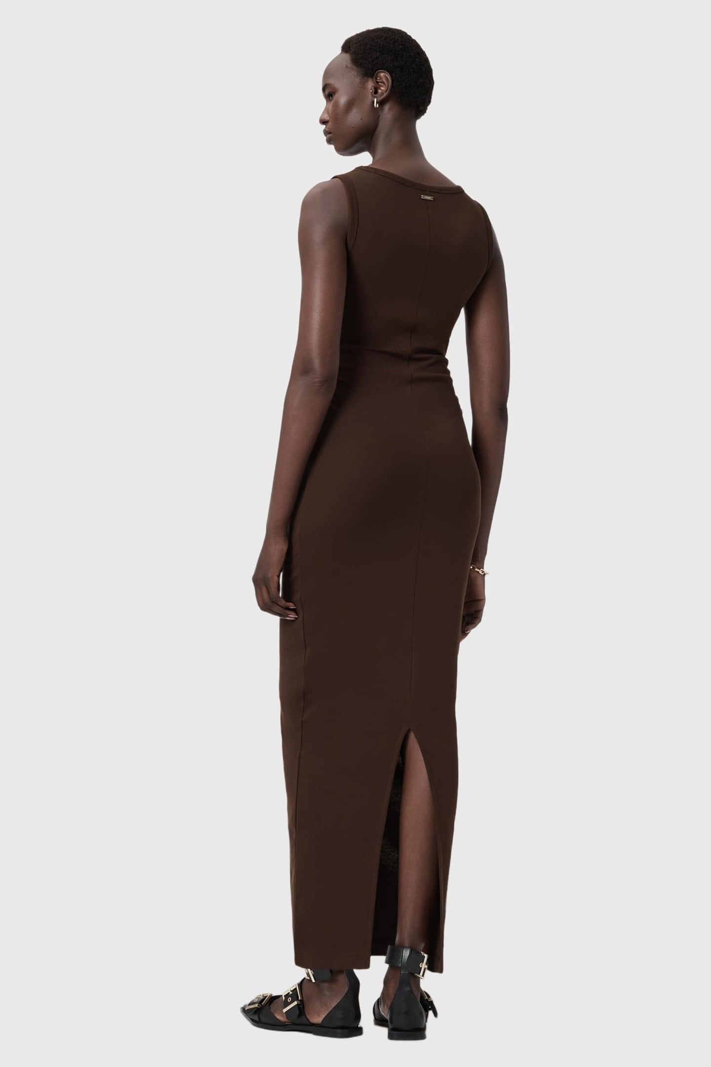 KATARINA DRESS TORTE BROWN 3