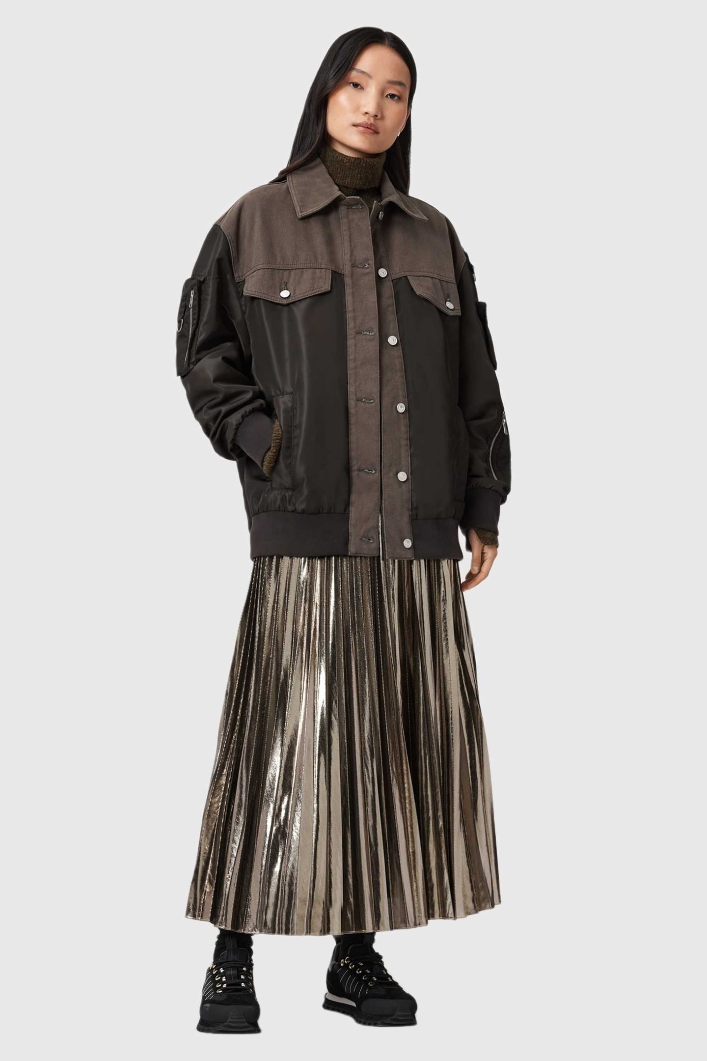 SPARK DRESS BRONZE BROWN 3