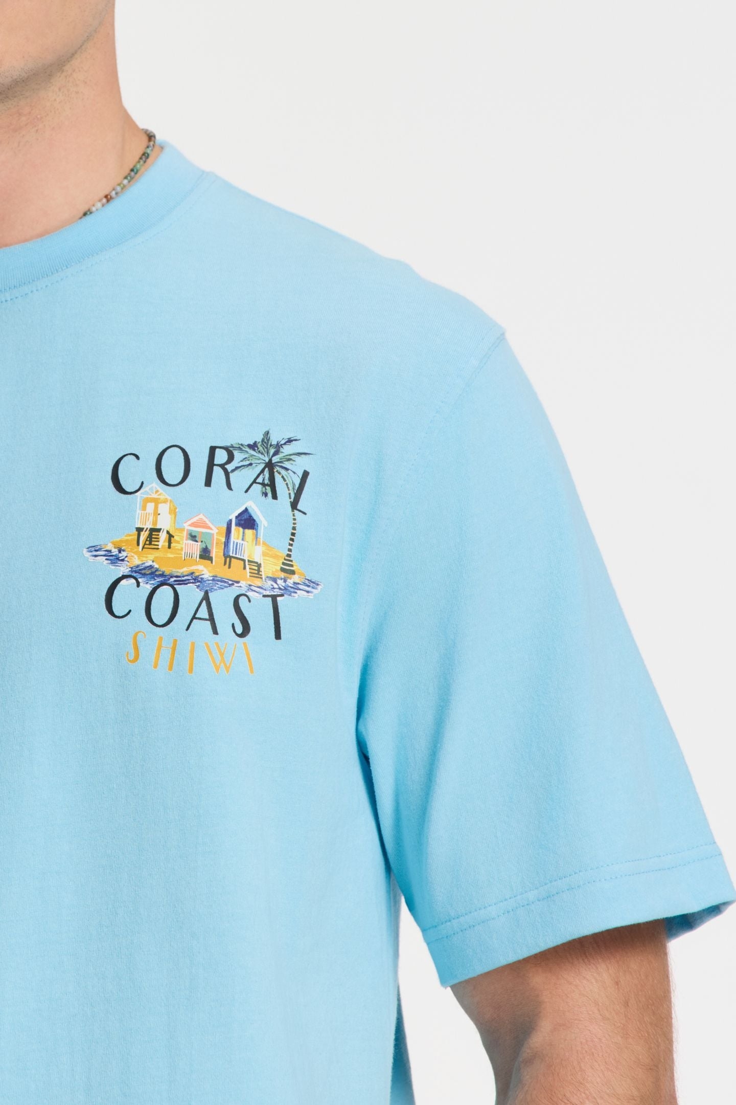 FINN RELAXED T-SHIRT SKETCHED ISLAND BLUE SKY 8