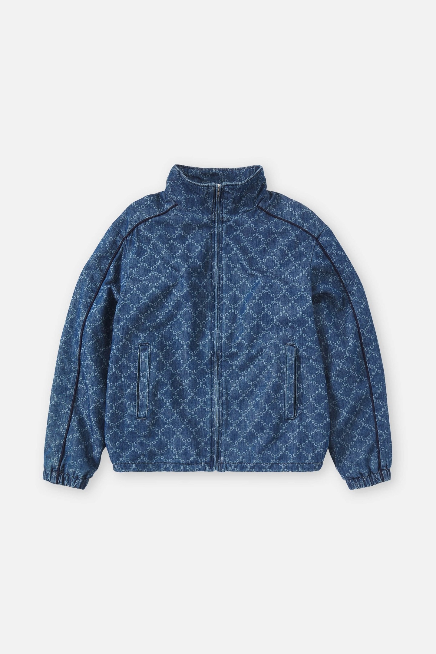 TRACK SUIT JACKET JACKETS & COATS MID BLUE 5