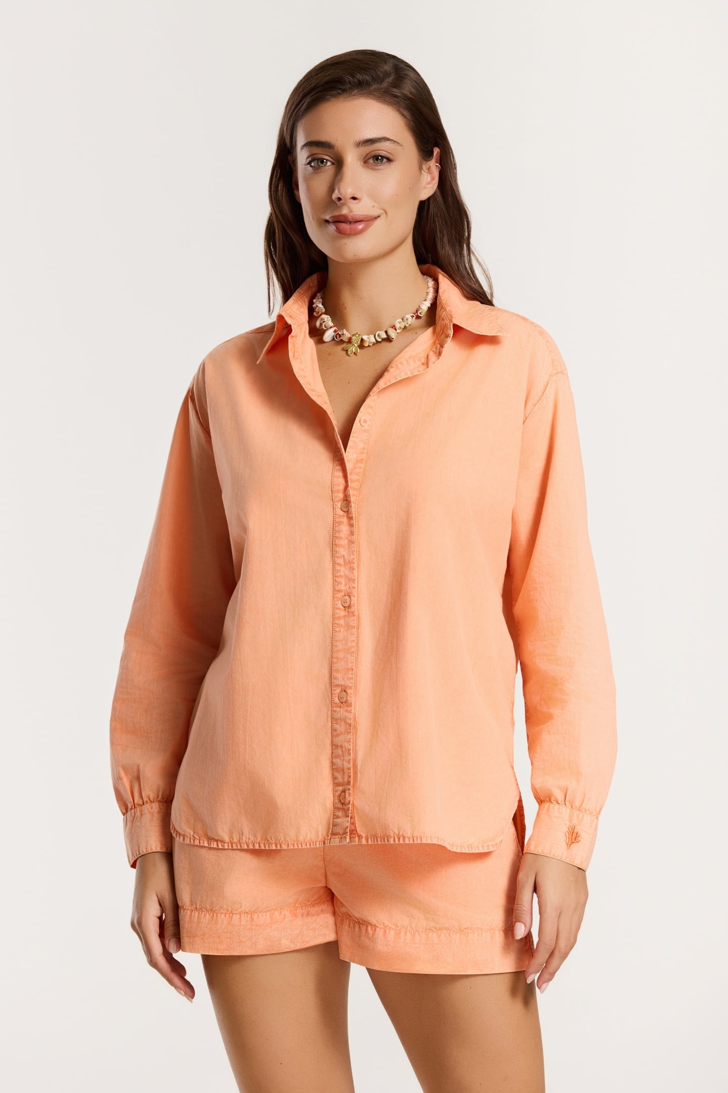 EVIE BLOUSE ORANGE PEACH 4