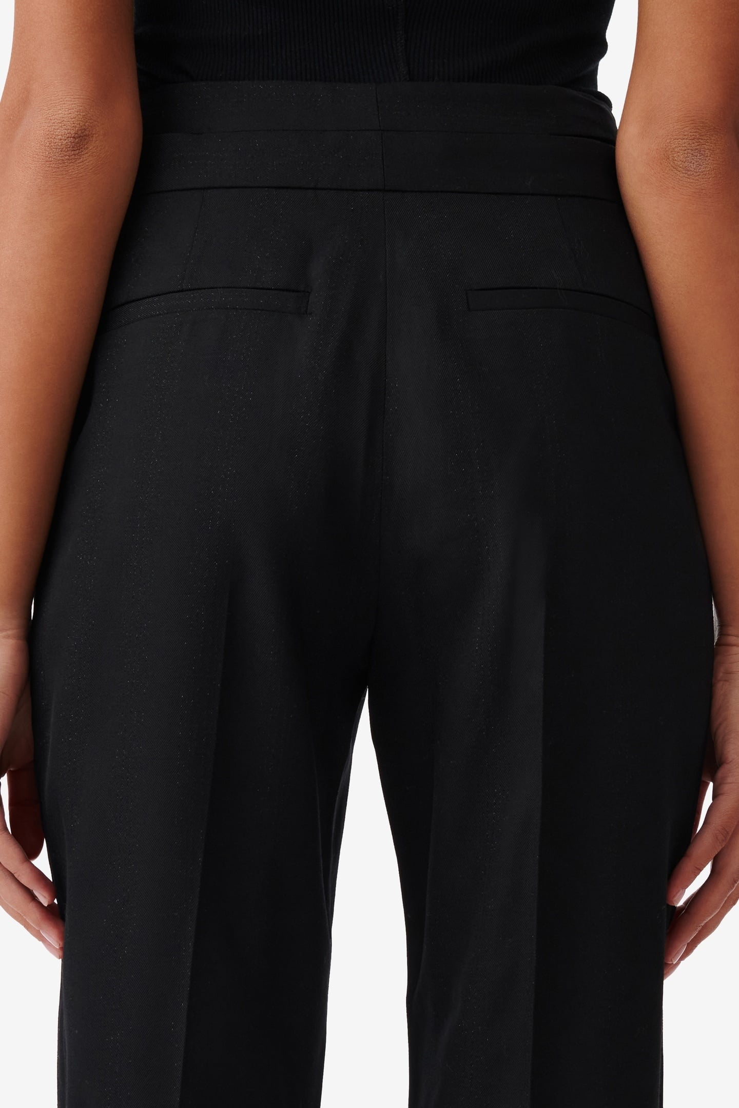 LUADA TROUSER BLACK LUREX 3