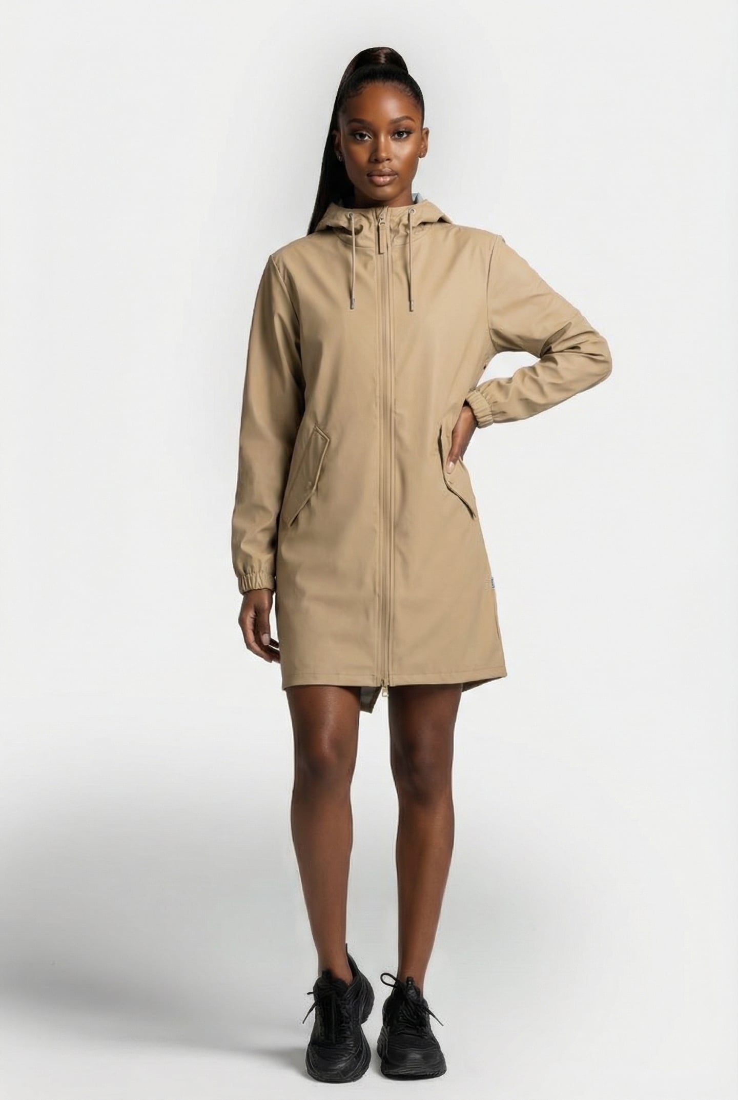 UNISEX FISHTAIL PARKA W3 SAND 2
