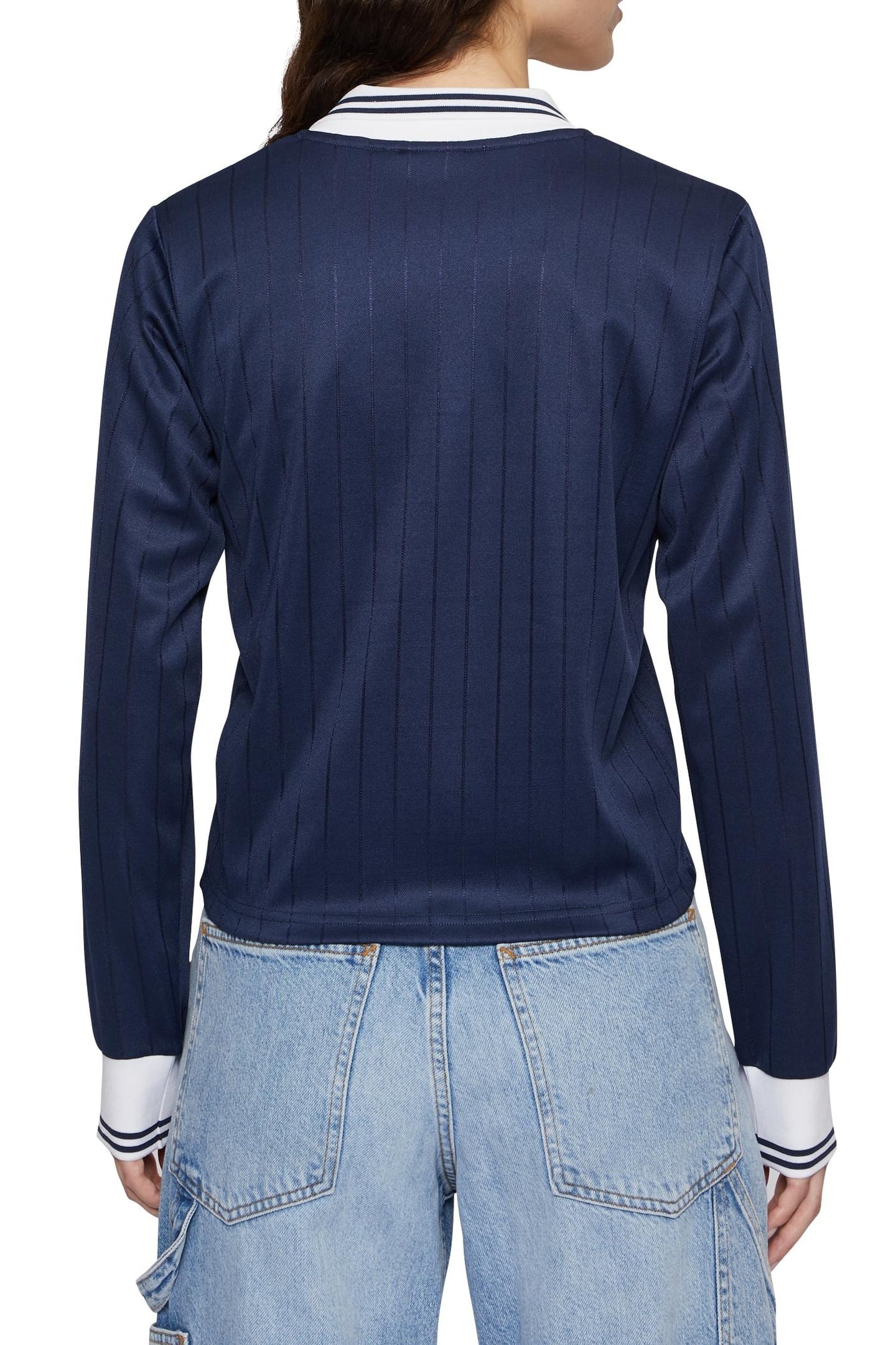 LAWE LONGSLEEVE POLO BLACK IRIS 3