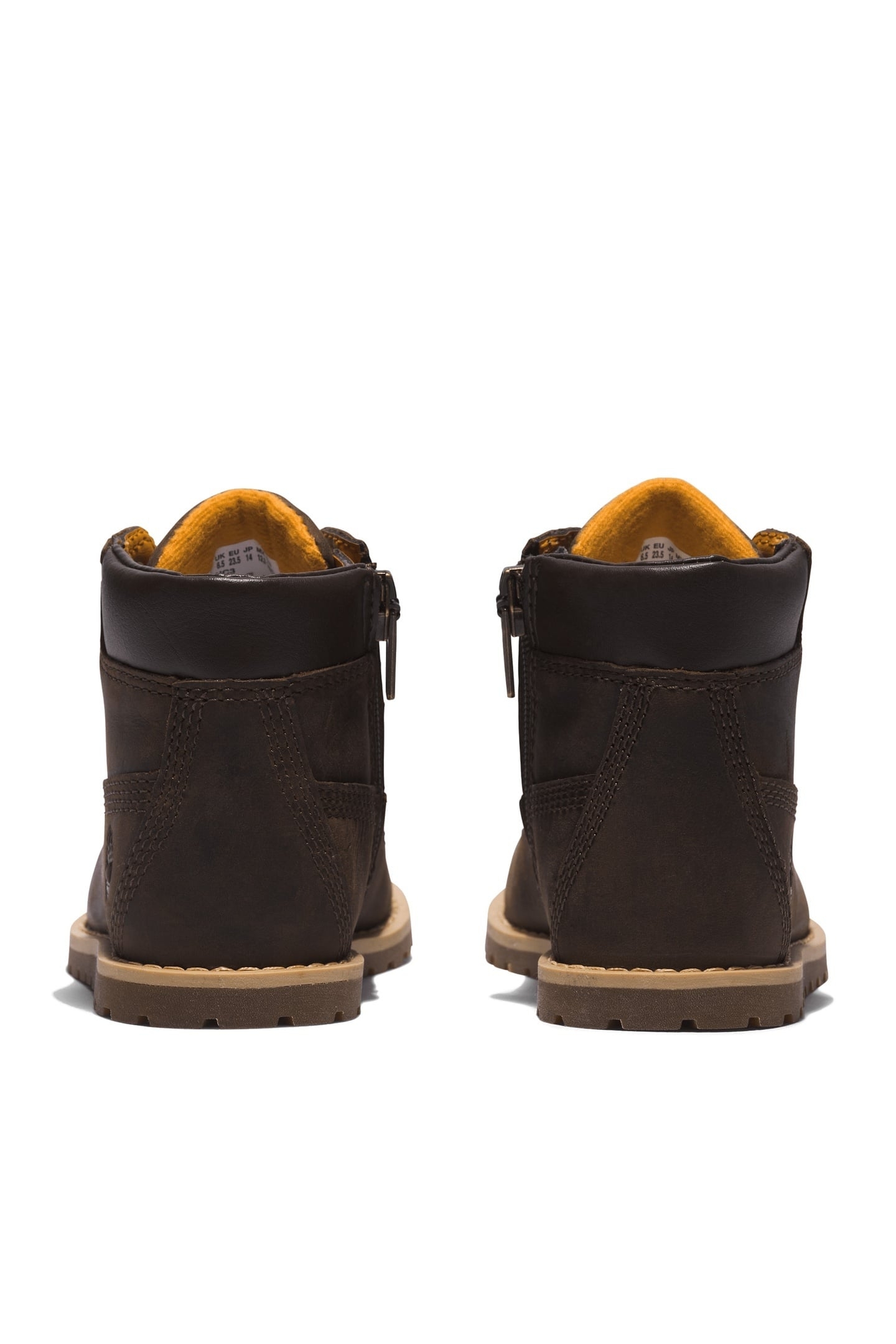 UNISEX POKEY PINE MID LACE UP WITH ZIP BOOT DARK BROWN 5