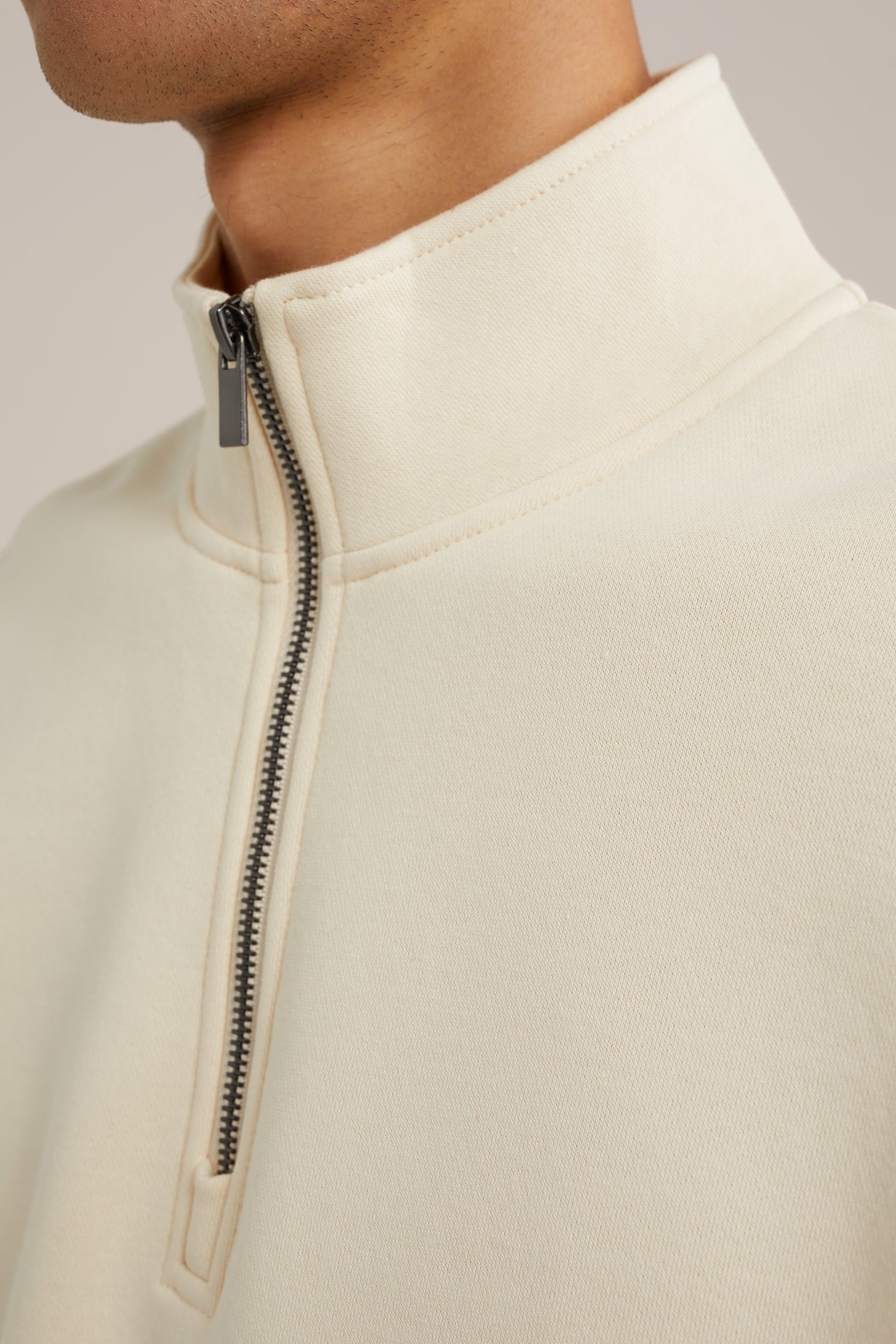 HALFWAY ZIPPER OFF-WHITE 5