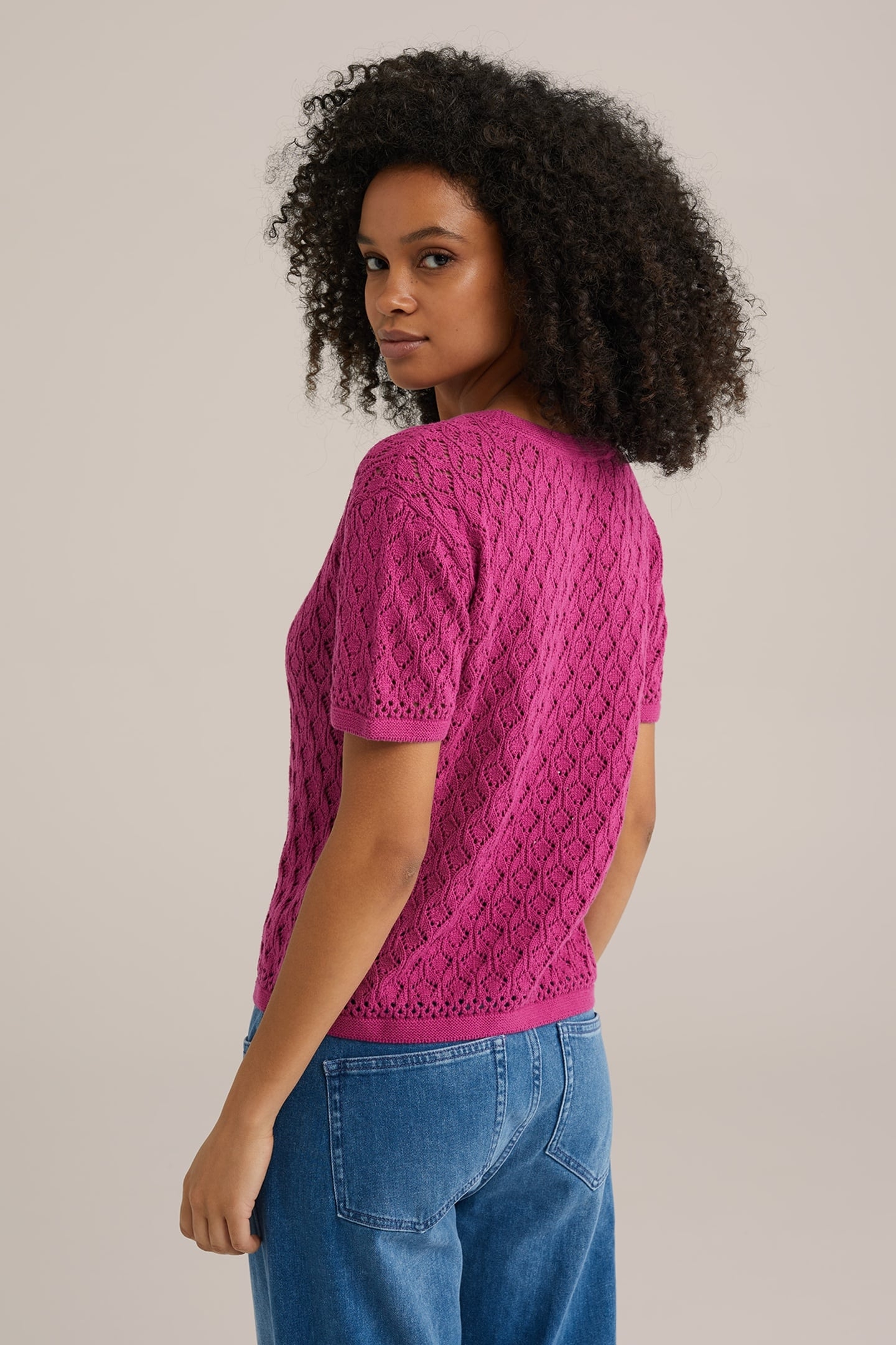 KNITTED PULLOVER PURPLE 3