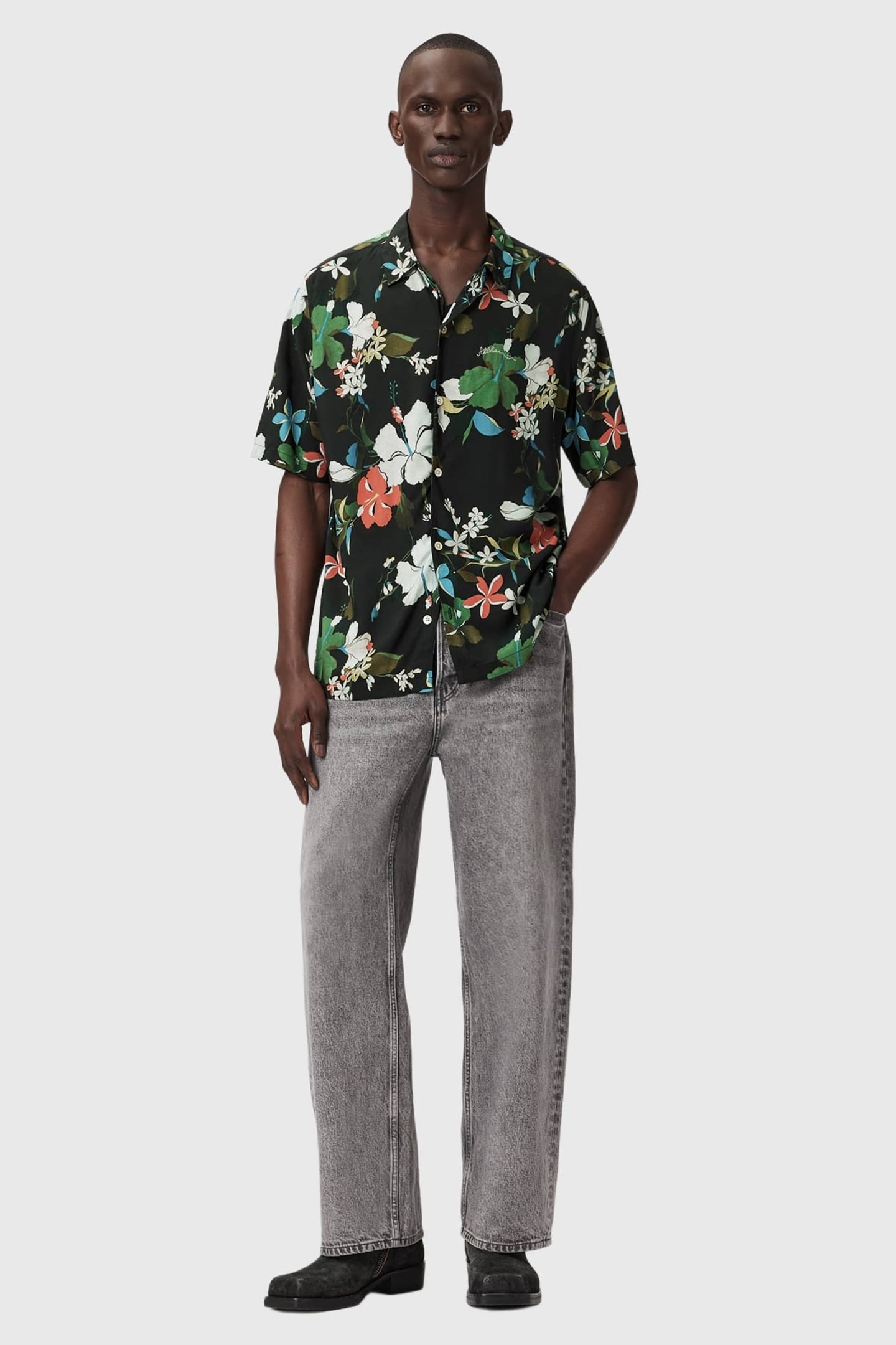 KOH CHANG SS SHIRT JET BLACK 3