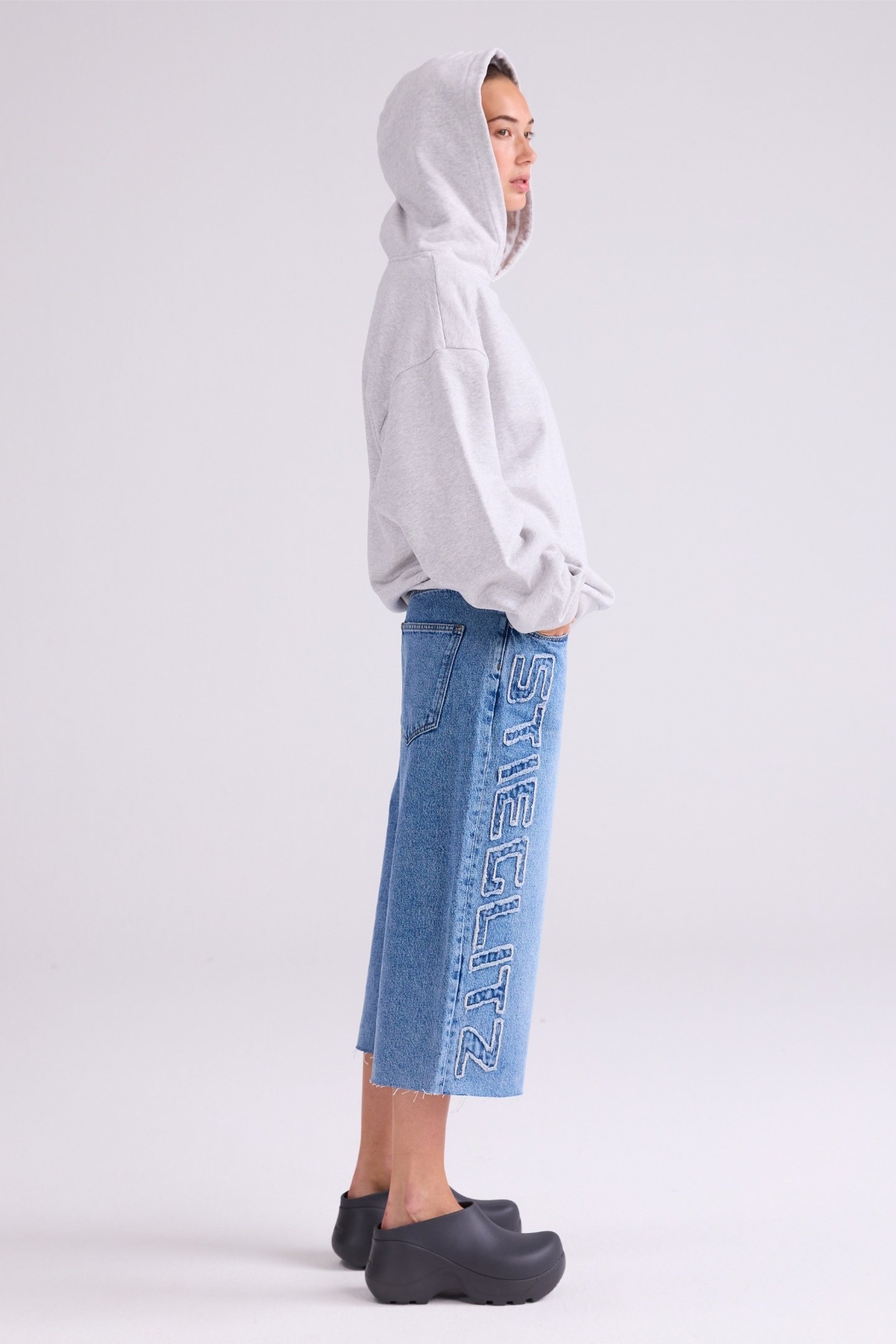 CISCO HOODIE MELANGE GREY 2