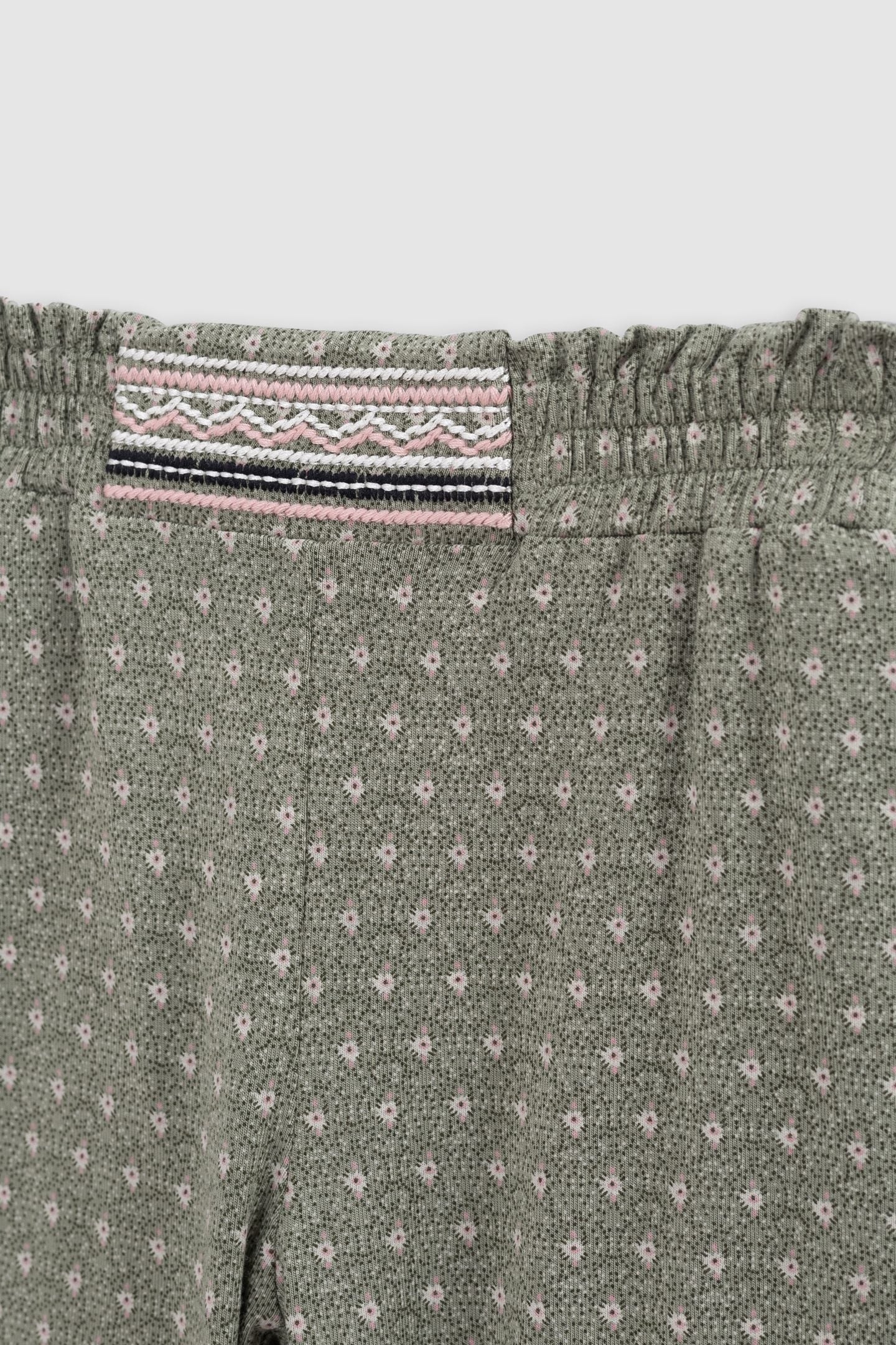 MINIMALIST GRAPHIC-PRINT KHAKI PANTS 3