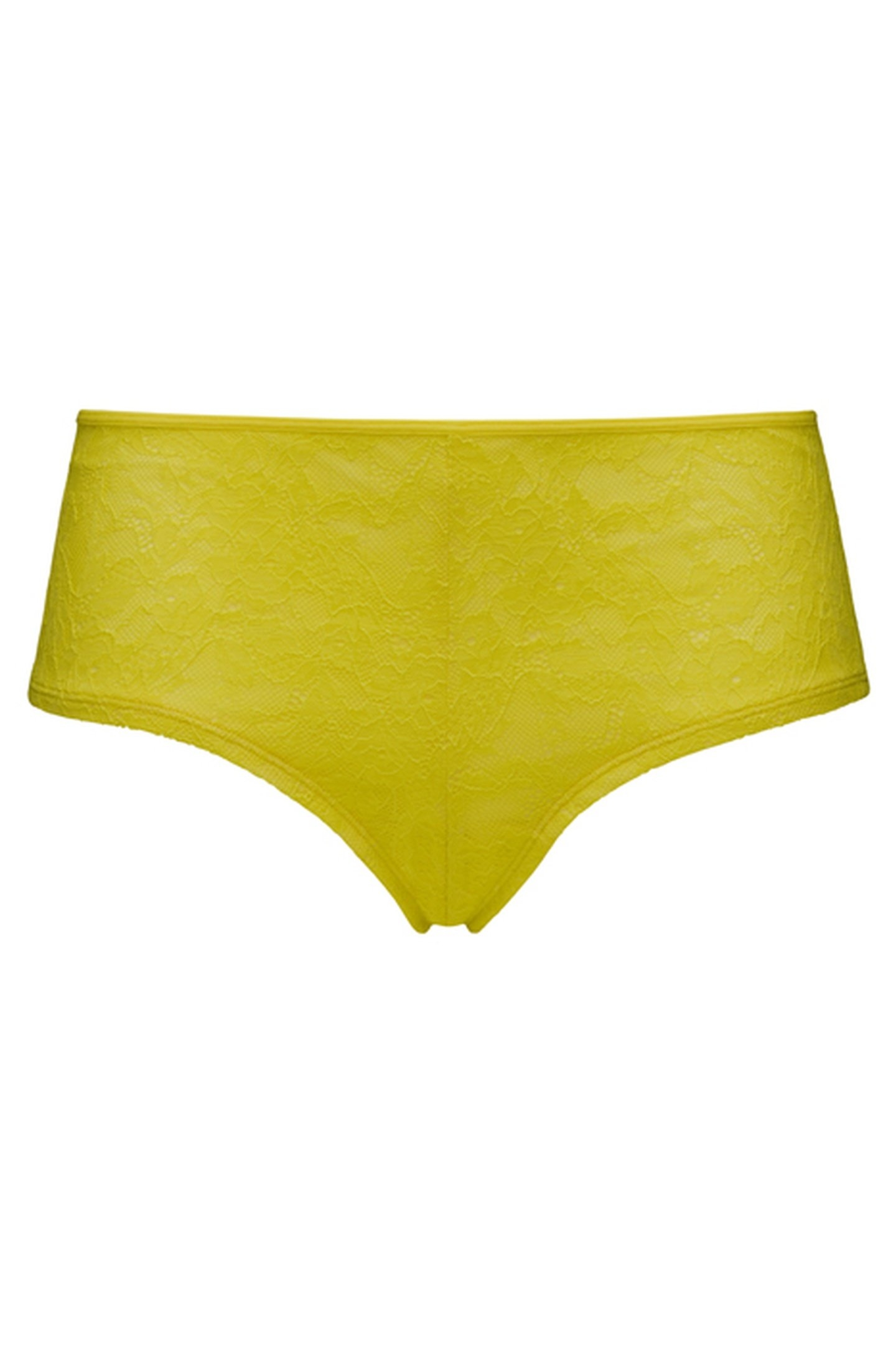 SPACE ODYSSEY CITRUS YELLOW LACE BRAZILIAN SHORTS 3