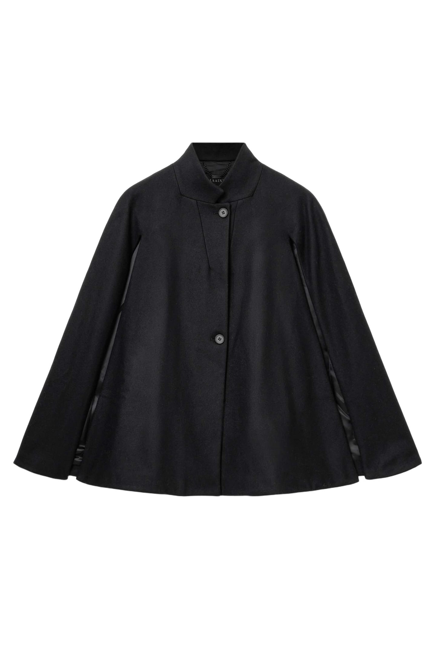 LUNIS CAPE COAT BLACK 8