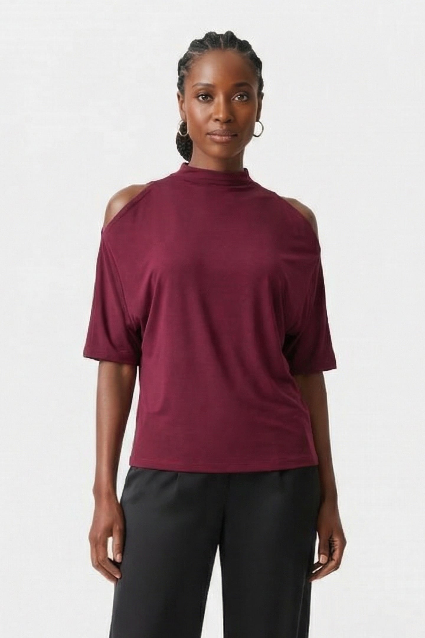 FLORAM T-SHIRT BERRY 1