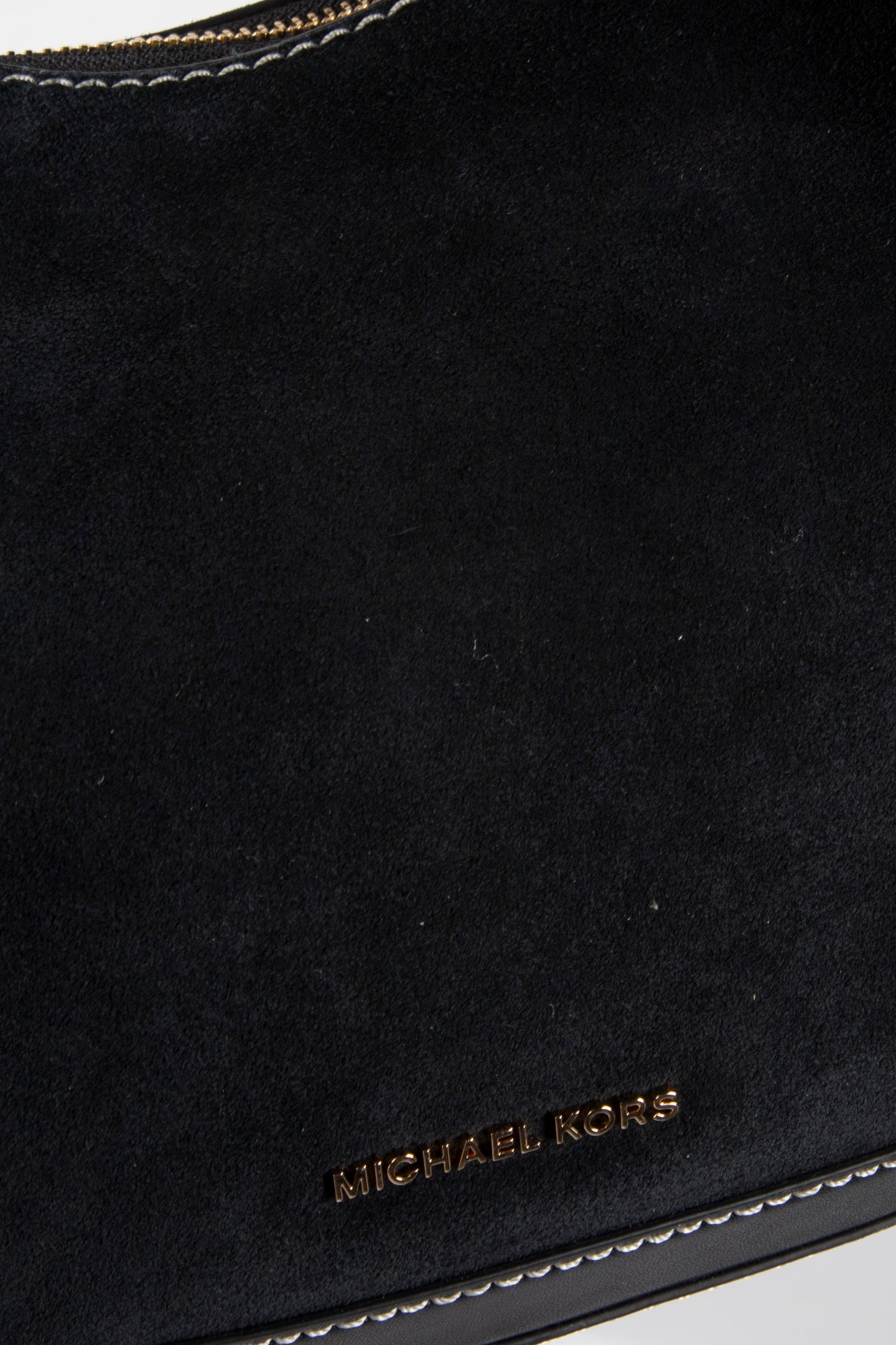 LARGE CRESCENT HOBO SHOULDER BAG BLACK 5